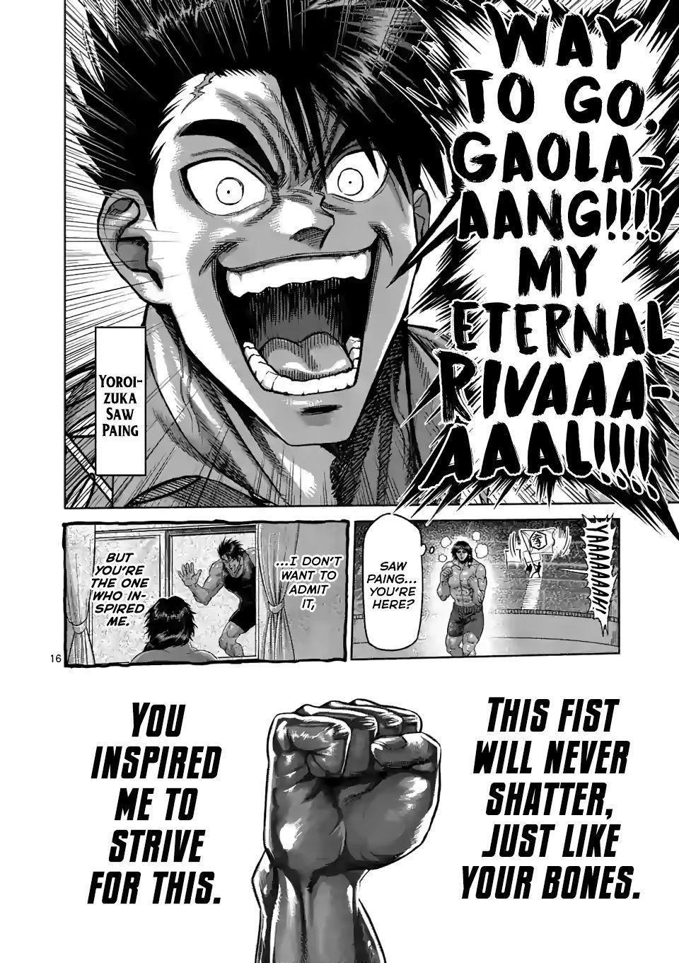 Kengan Omega Chapter 62 - Page 16 in English