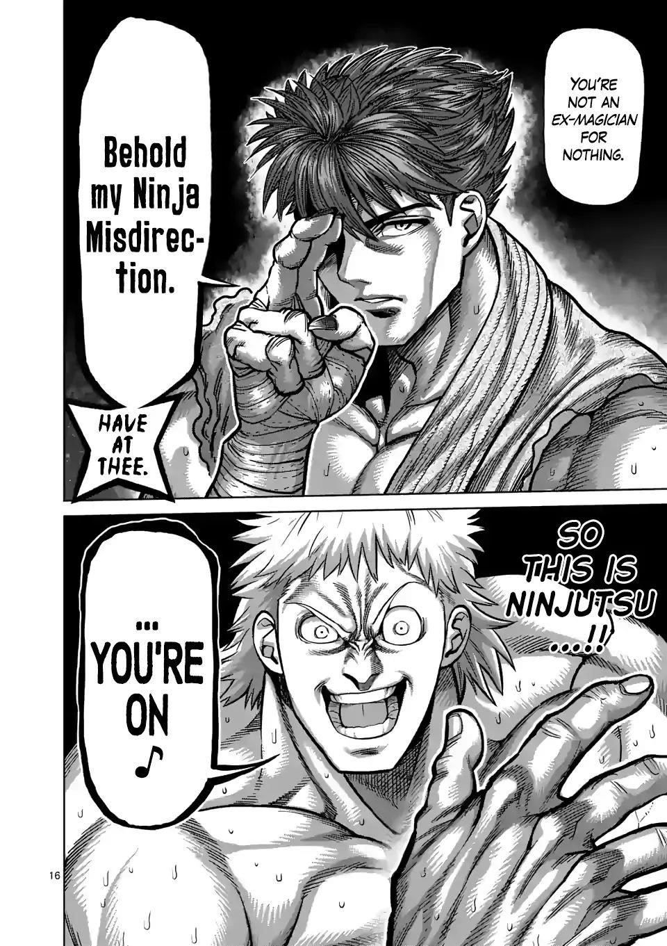Kengan Omega Chapter 65 - Page 16 in English