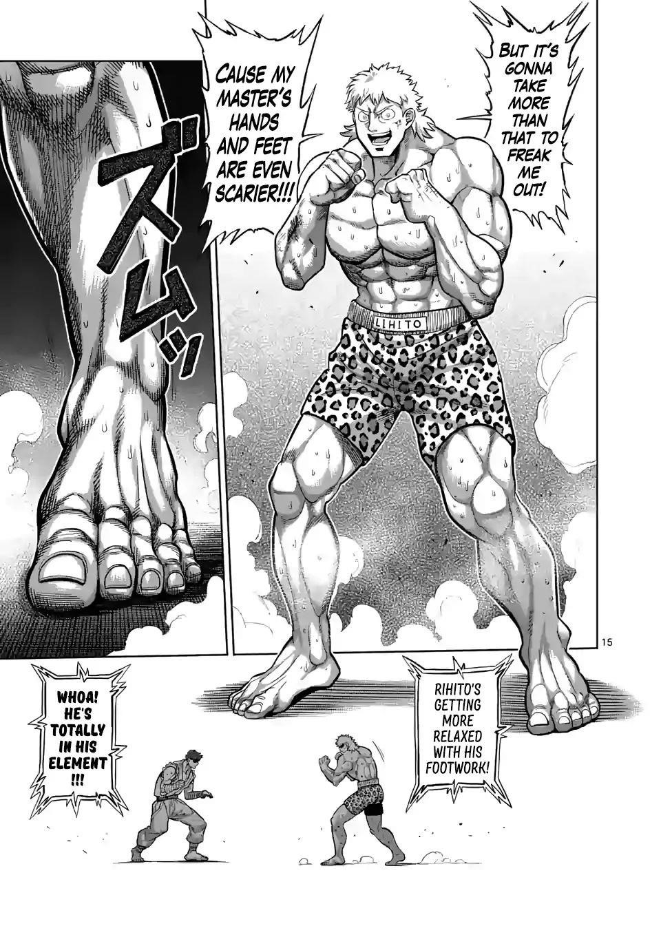 Kengan Omega Chapter 66 - Page 15 in English