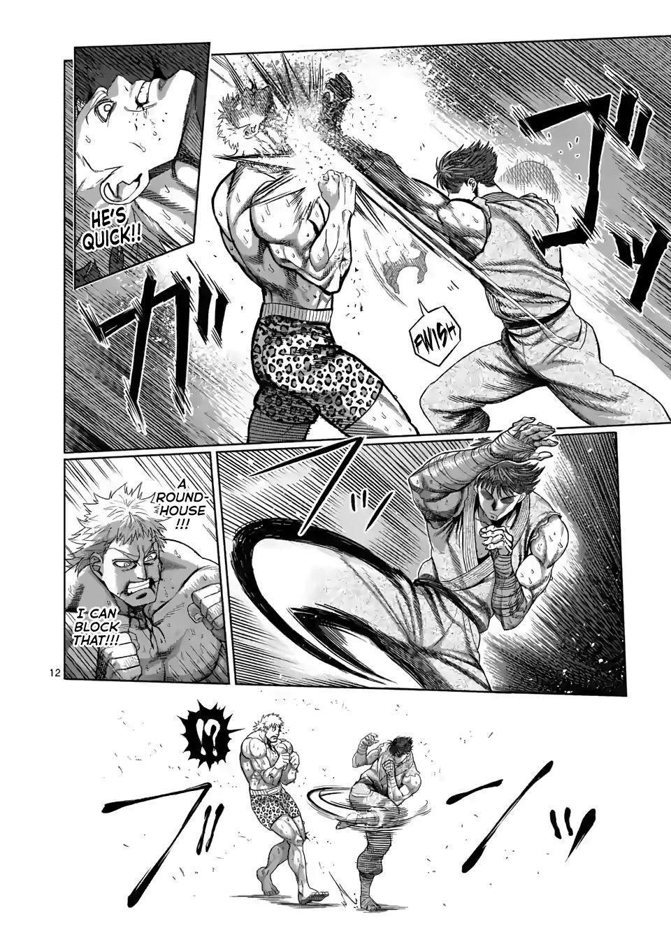 Kengan Omega Chapter 67 - Page 12 in English