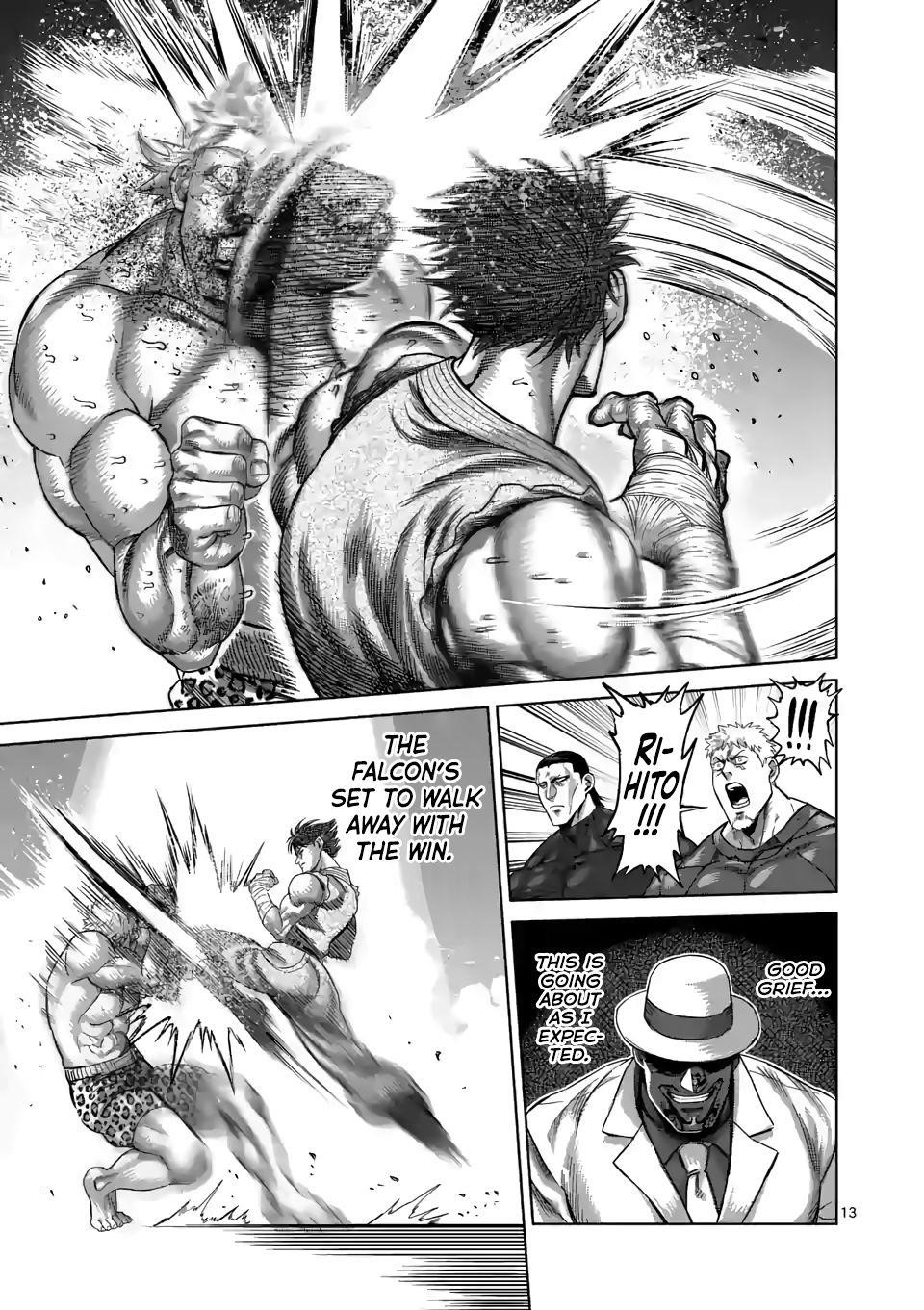 Kengan Omega Chapter 67 - Page 13 in English
