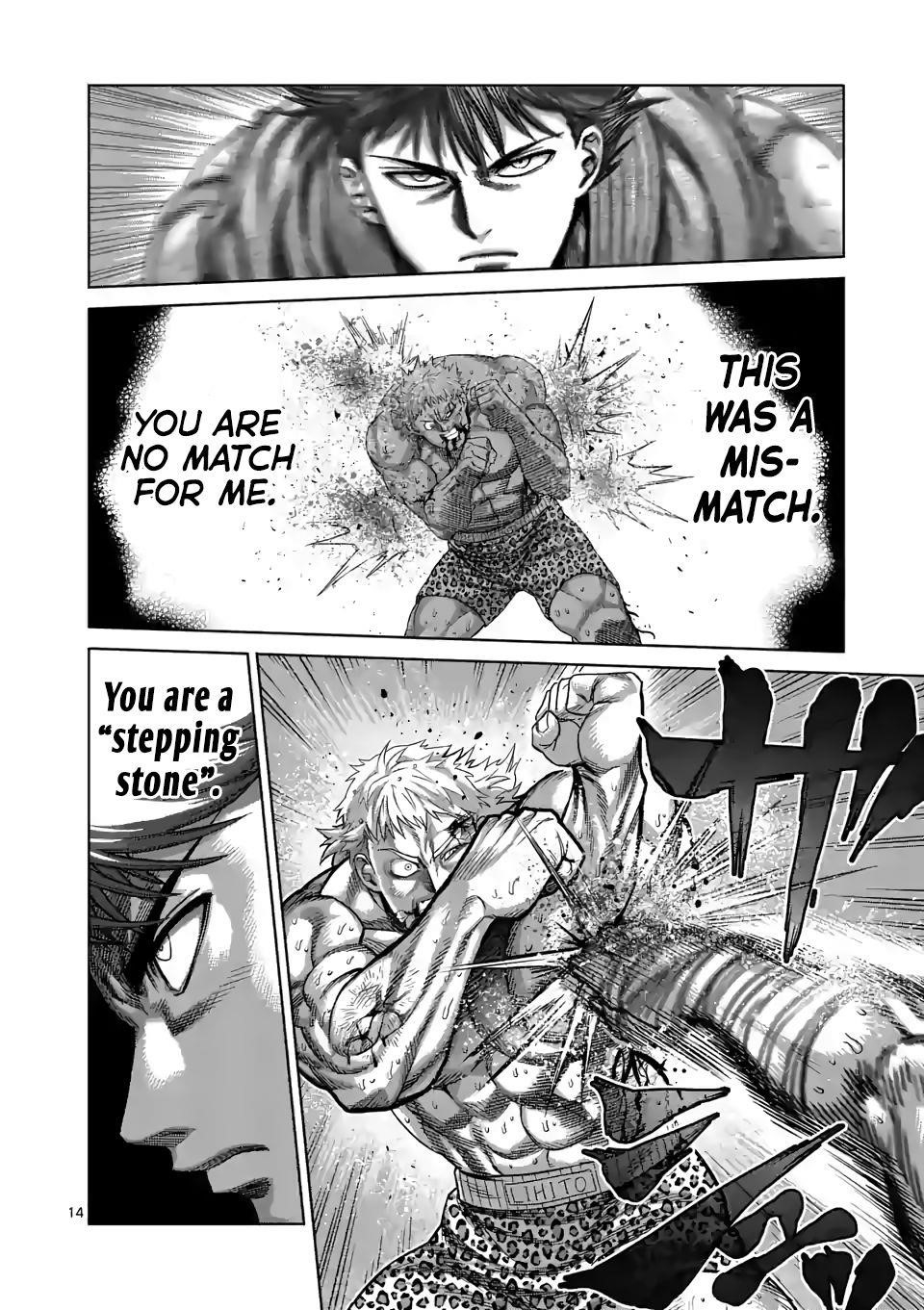 Kengan Omega Chapter 67 - Page 14 in English