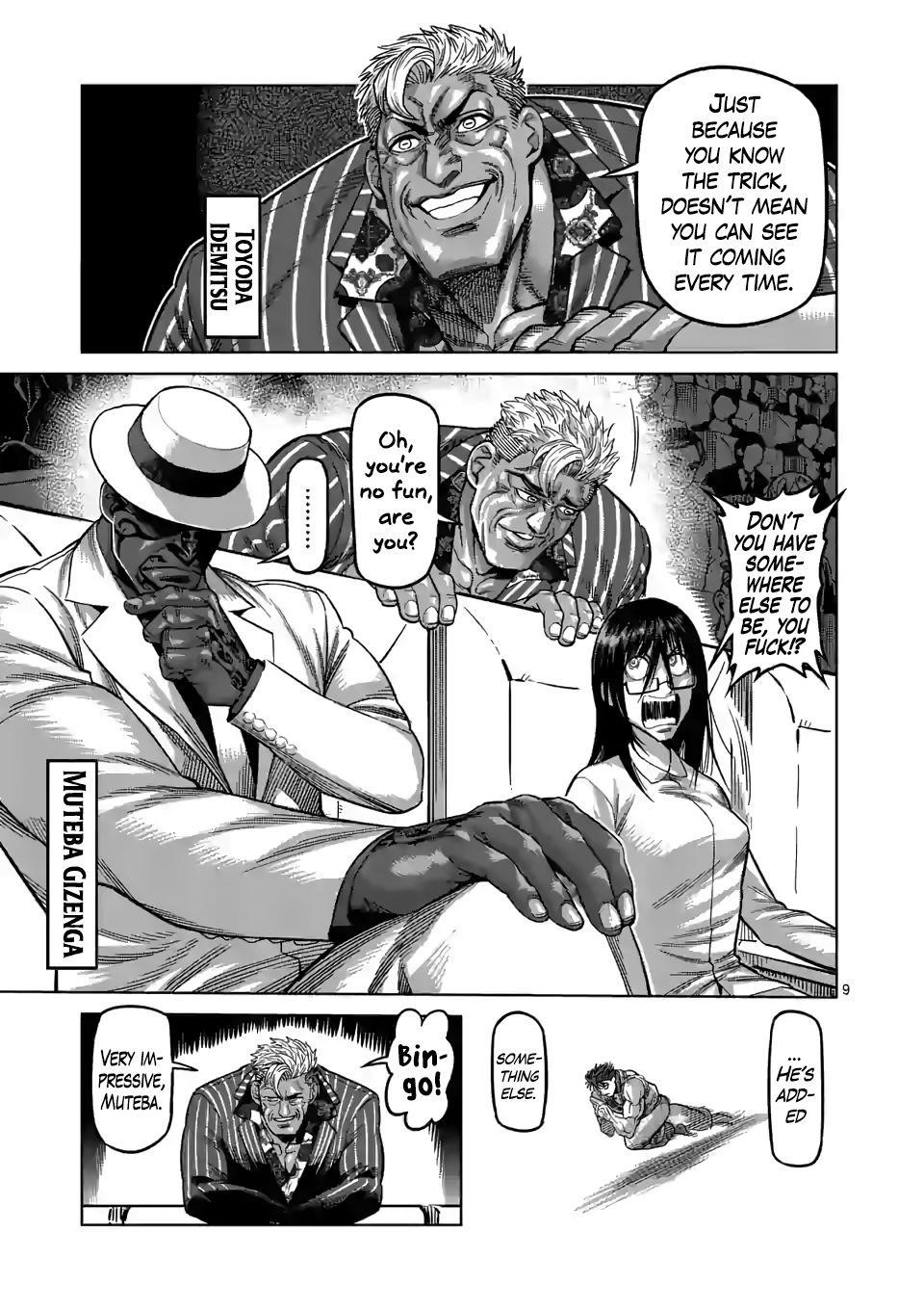 Kengan Omega Chapter 67 - Page 9 in English