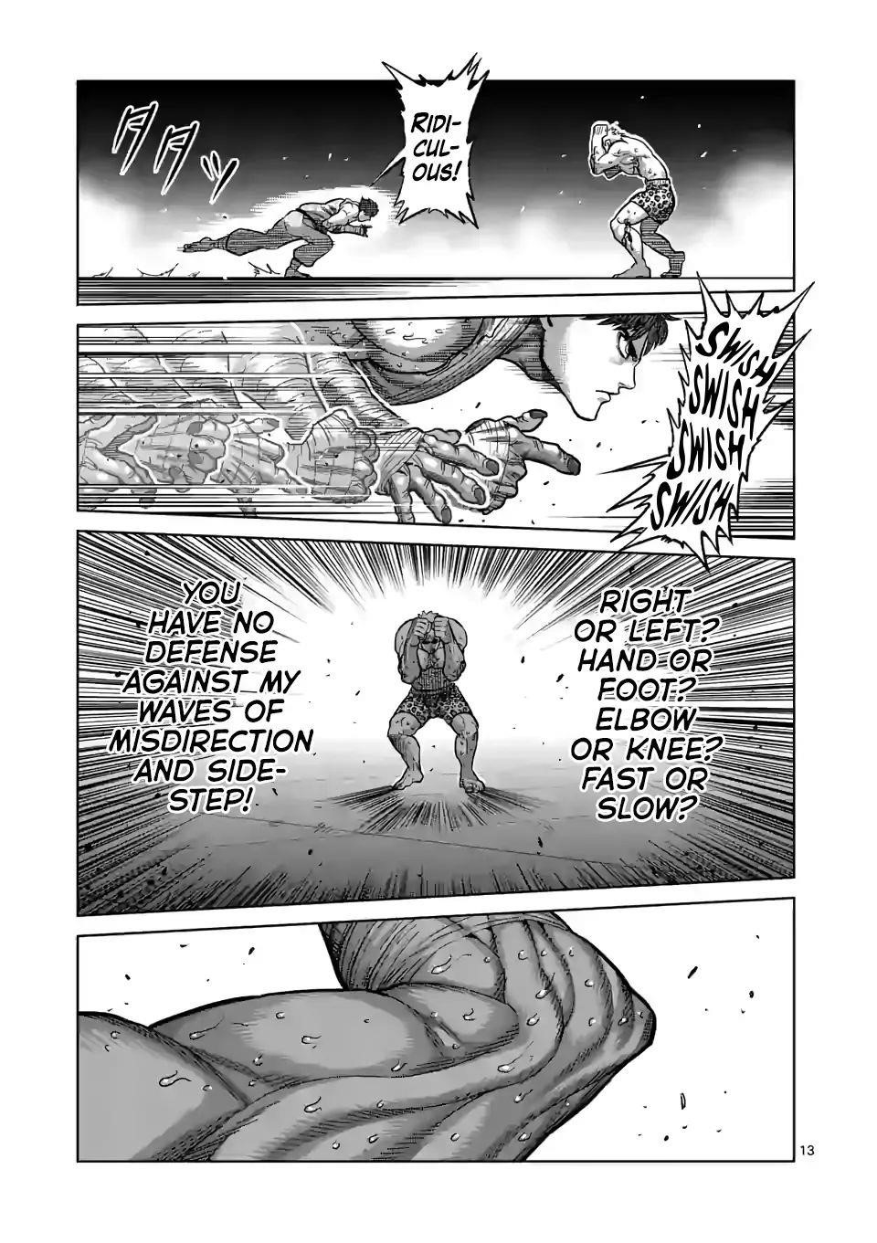 Kengan Omega Chapter 68 - Page 13 in English