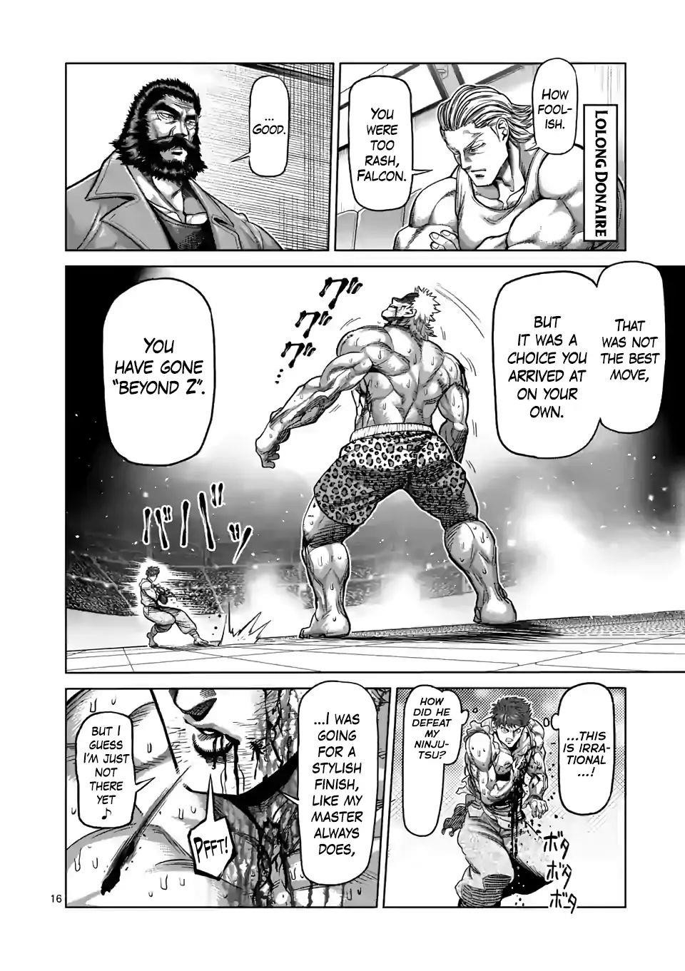 Kengan Omega Chapter 68 - Page 16 in English
