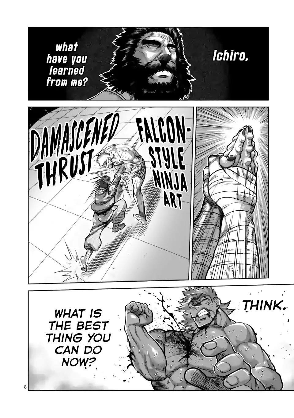 Kengan Omega Chapter 68 - Page 8 in English