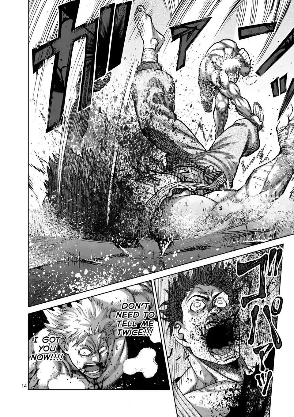 Kengan Omega Chapter 69 - Page 14 in English