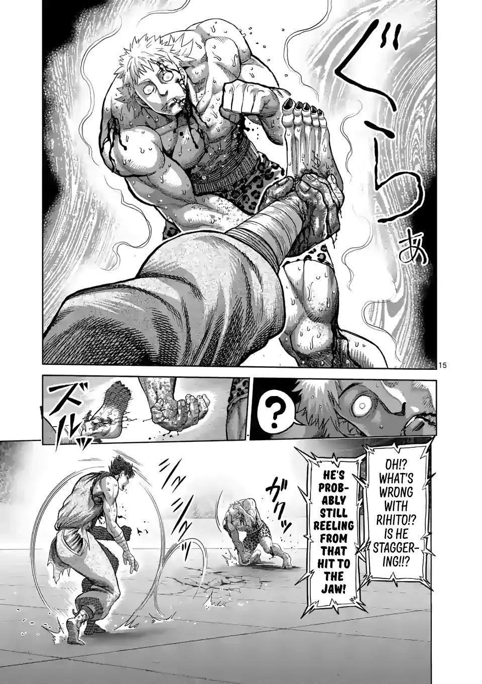 Kengan Omega Chapter 69 - Page 15 in English