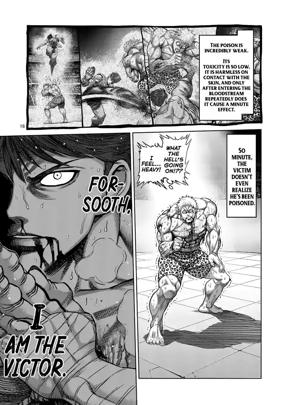 Kengan Omega Chapter 69 - Page 18 in English
