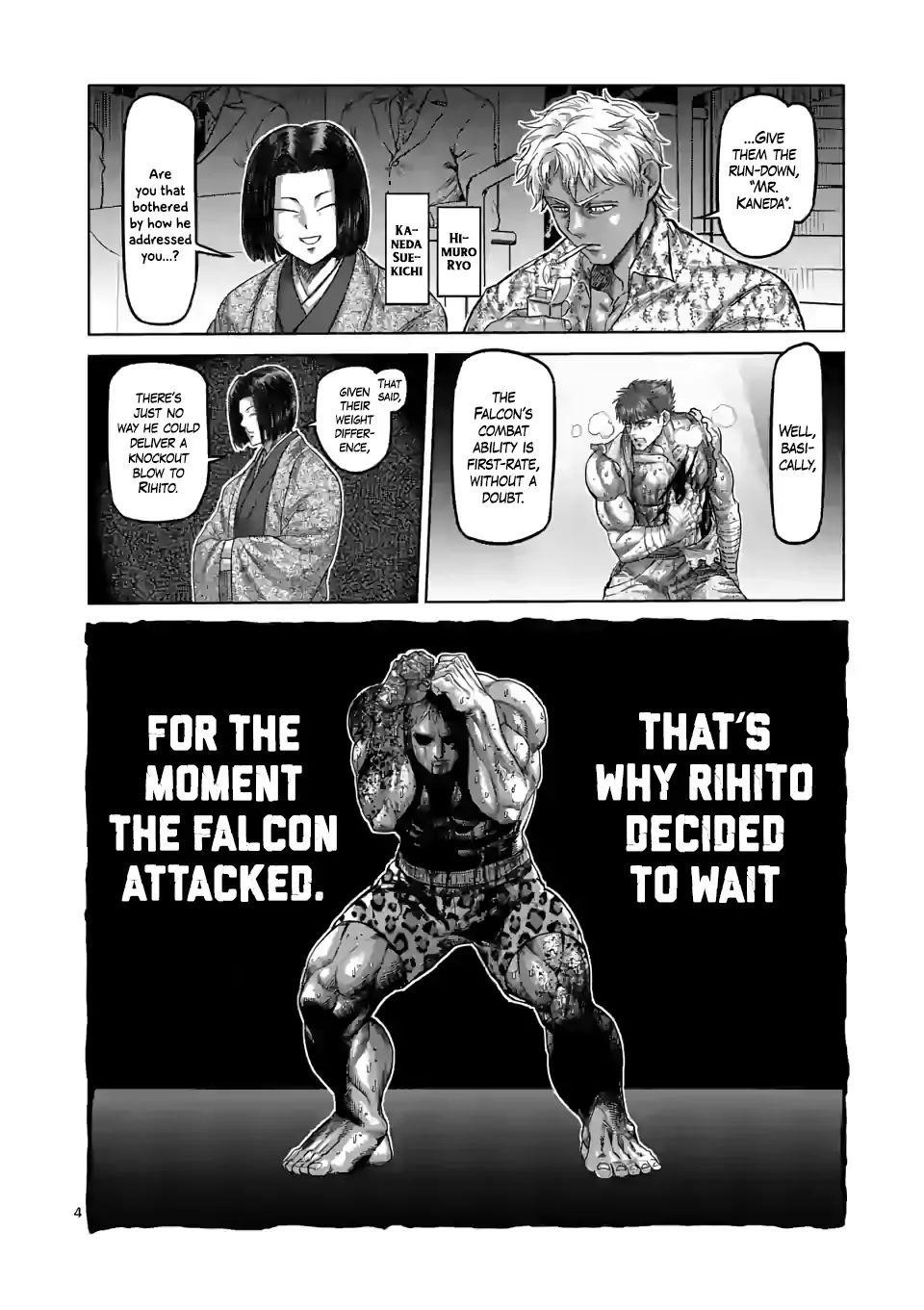 Kengan Omega Chapter 69 - Page 4 in English