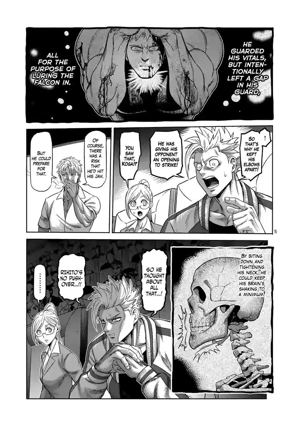Kengan Omega Chapter 69 - Page 5 in English