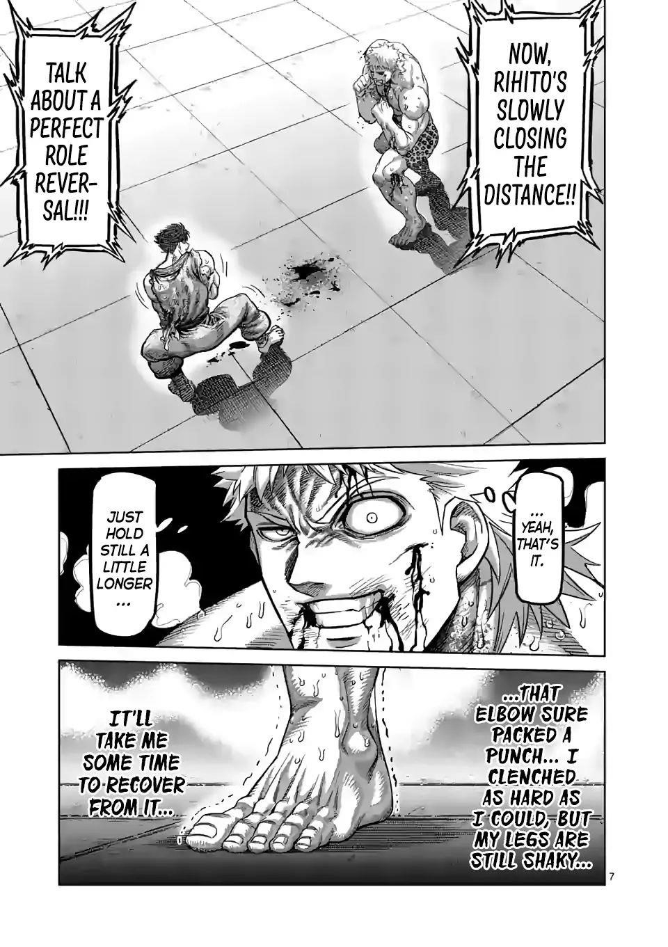 Kengan Omega Chapter 69 - Page 7 in English
