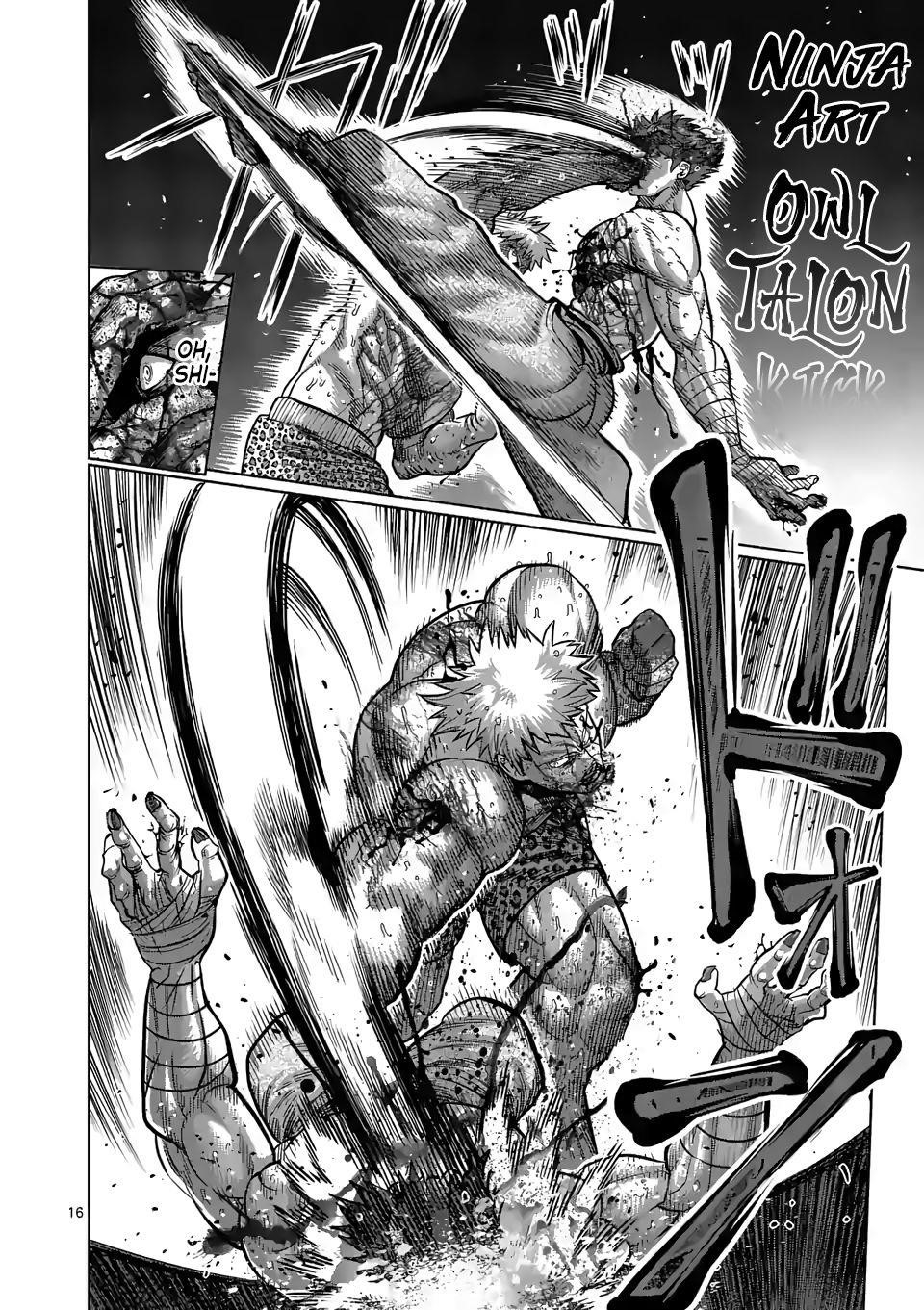 Kengan Omega Chapter 70 - Page 16 in English