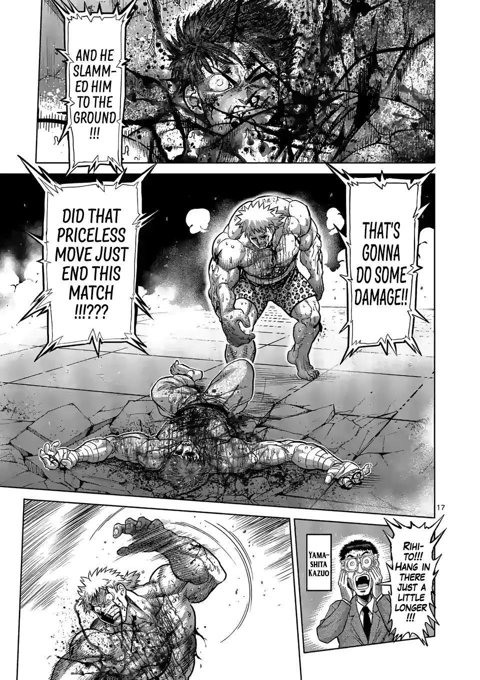Kengan Omega Chapter 70 - Page 17 in English