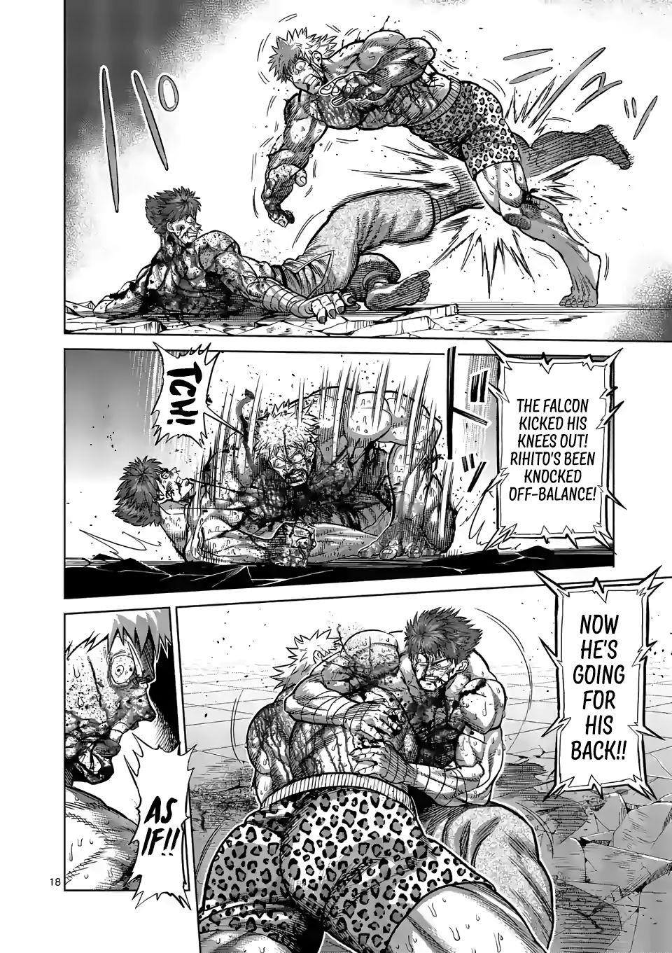 Kengan Omega Chapter 70 - Page 18 in English