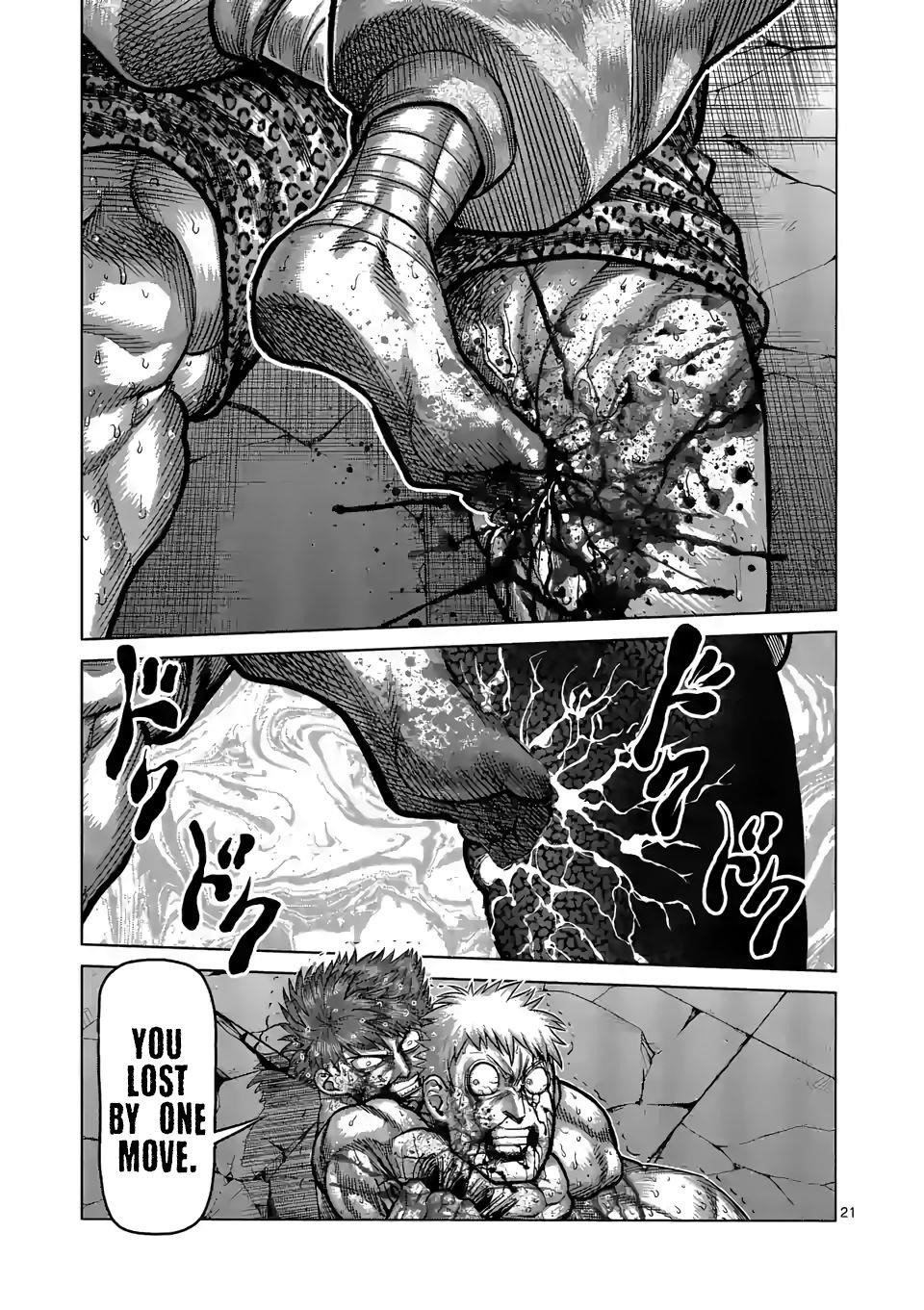 Kengan Omega Chapter 70 - Page 21 in English
