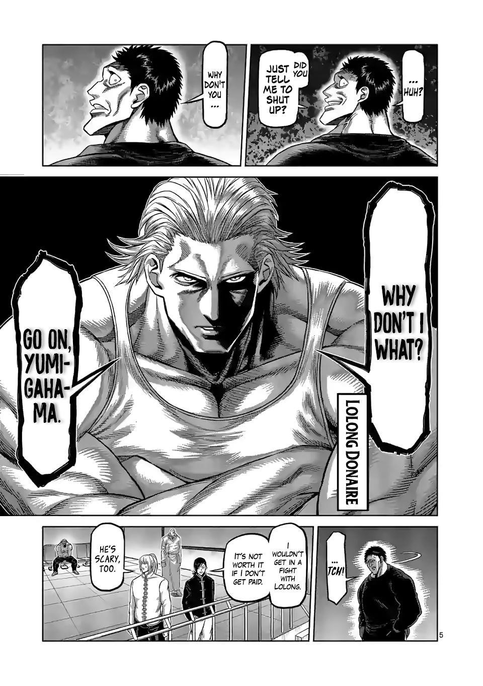Kengan Omega Chapter 70 - Page 5 in English