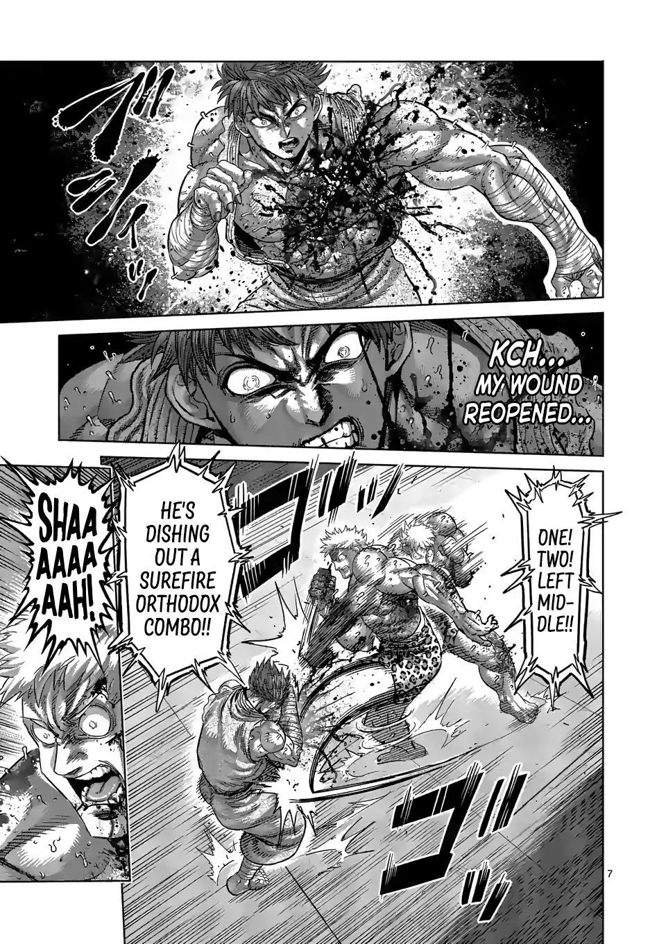 Kengan Omega Chapter 70 - Page 7 in English