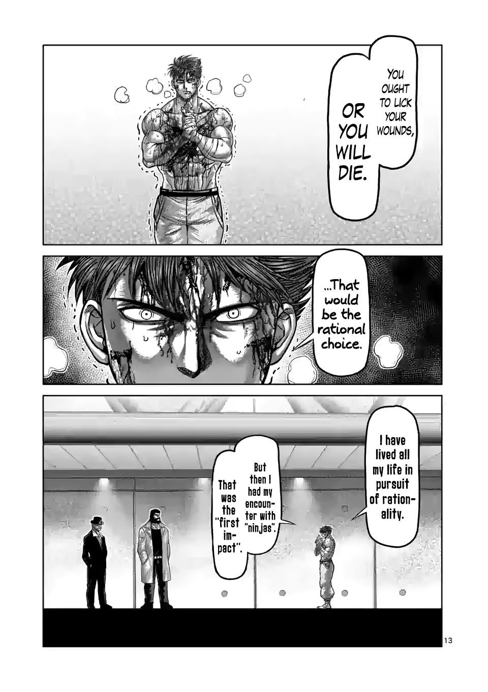 Kengan Omega Chapter 71 - Page 13 in English