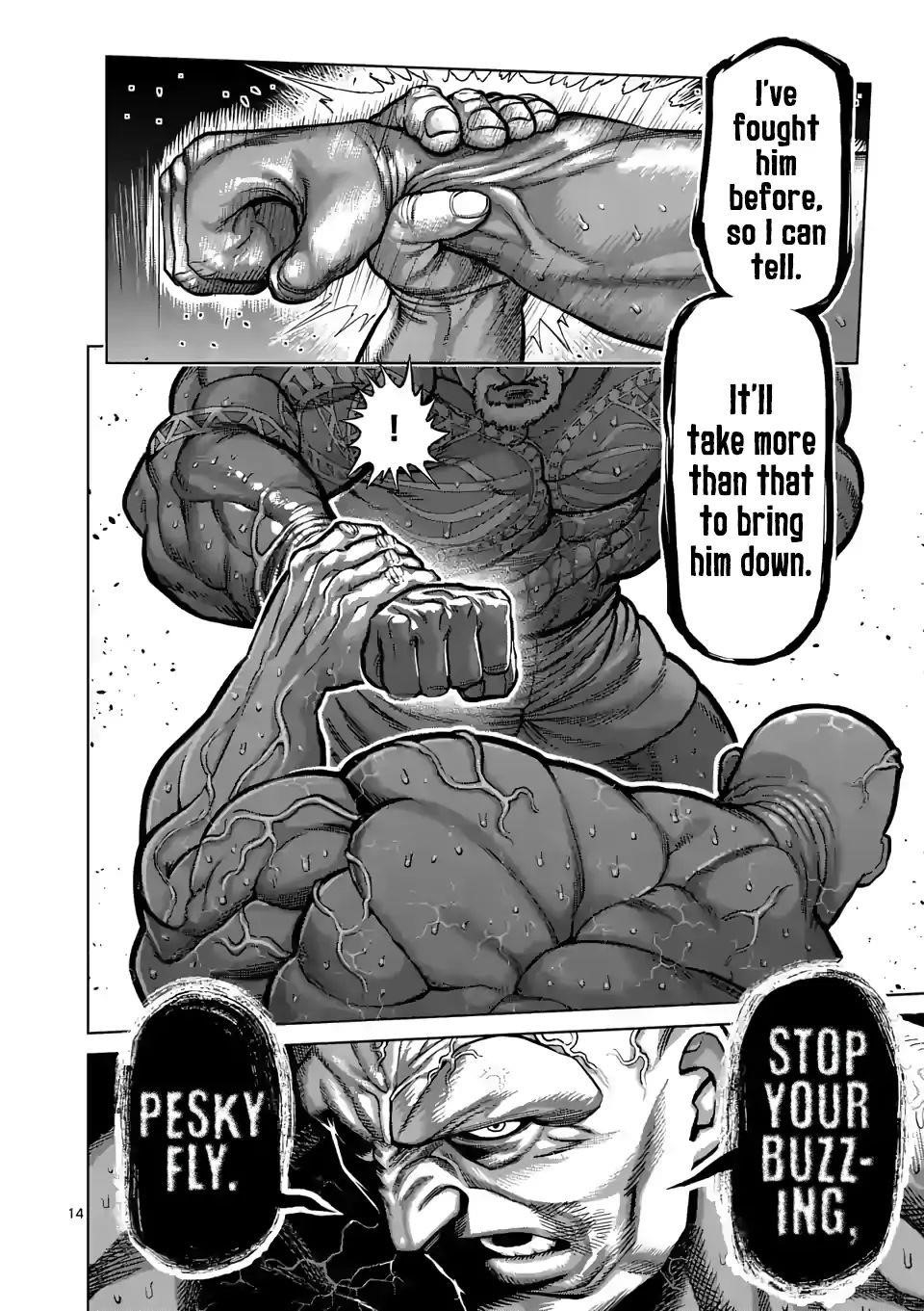 Kengan Omega Chapter 72 - Page 14 in English