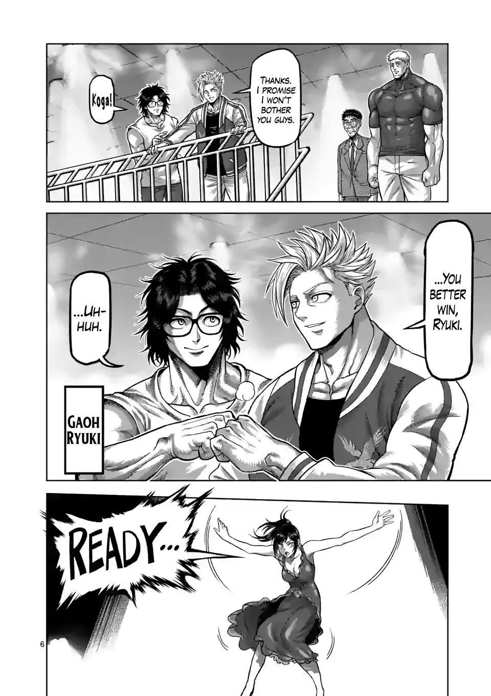 Kengan Omega Chapter 72 - Page 6 in English