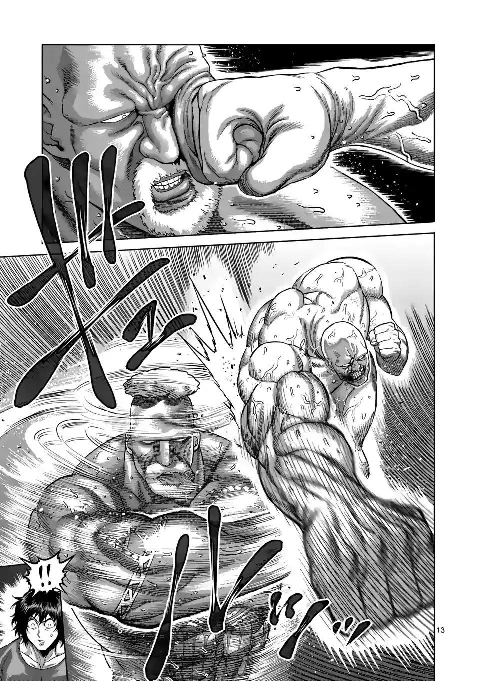Kengan Omega Chapter 73 - Page 13 in English