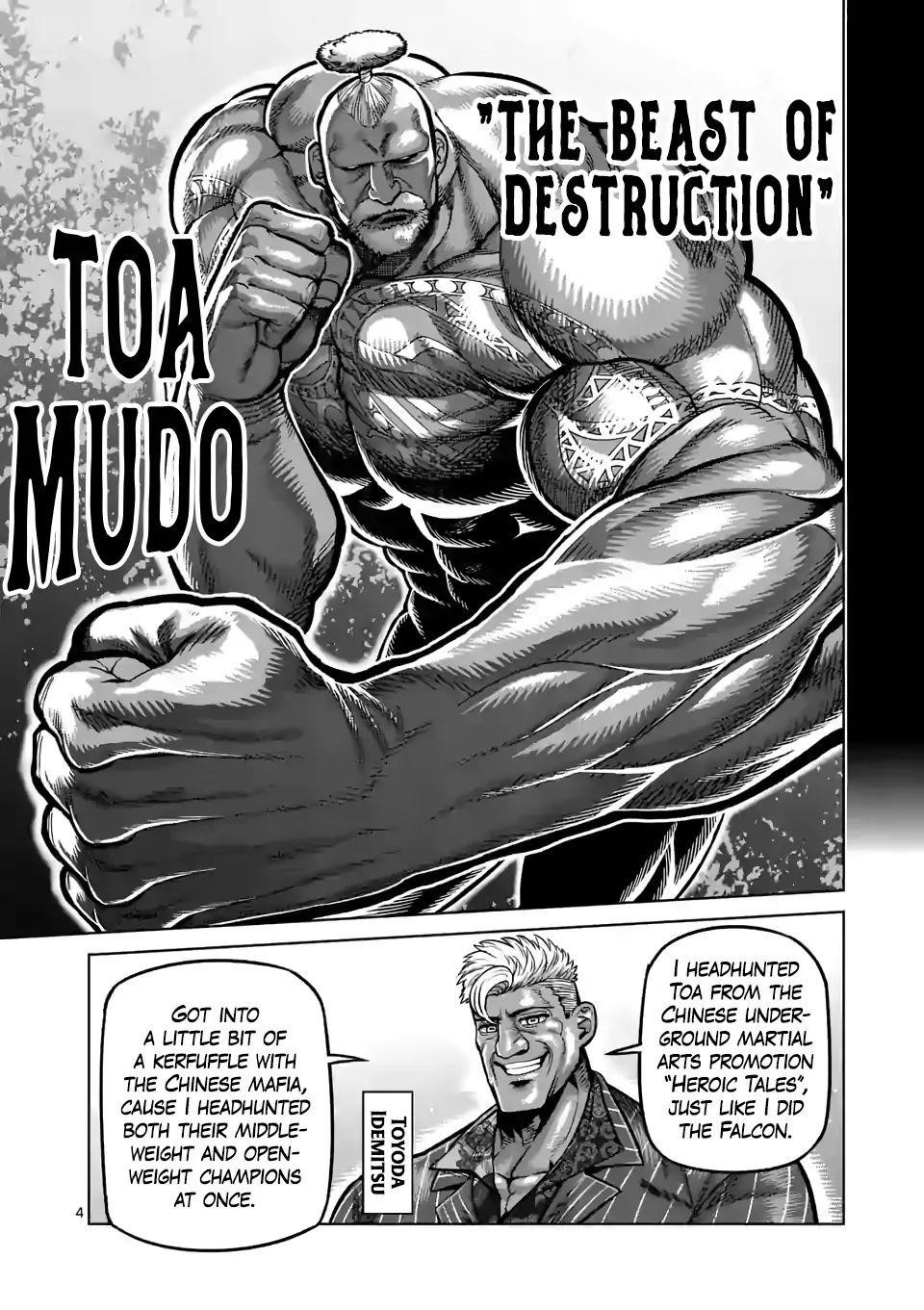 Kengan Omega Chapter 73 - Page 4 in English