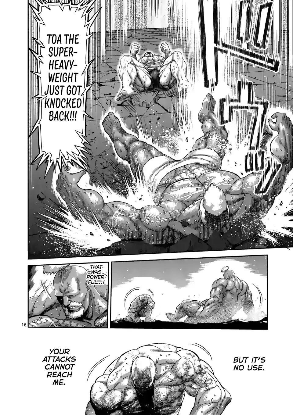 Kengan Omega Chapter 74 - Page 16 in English