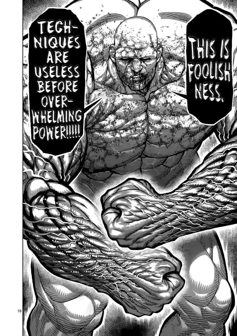Kengan Omega Chapter 74 - Page 18 in English