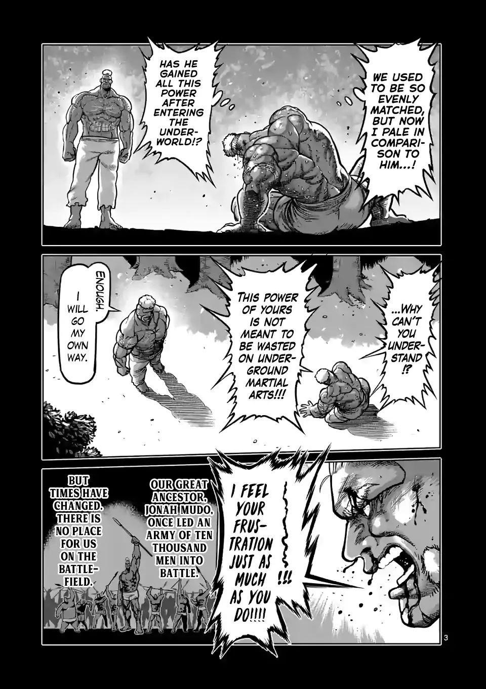 Kengan Omega Chapter 74 - Page 3 in English