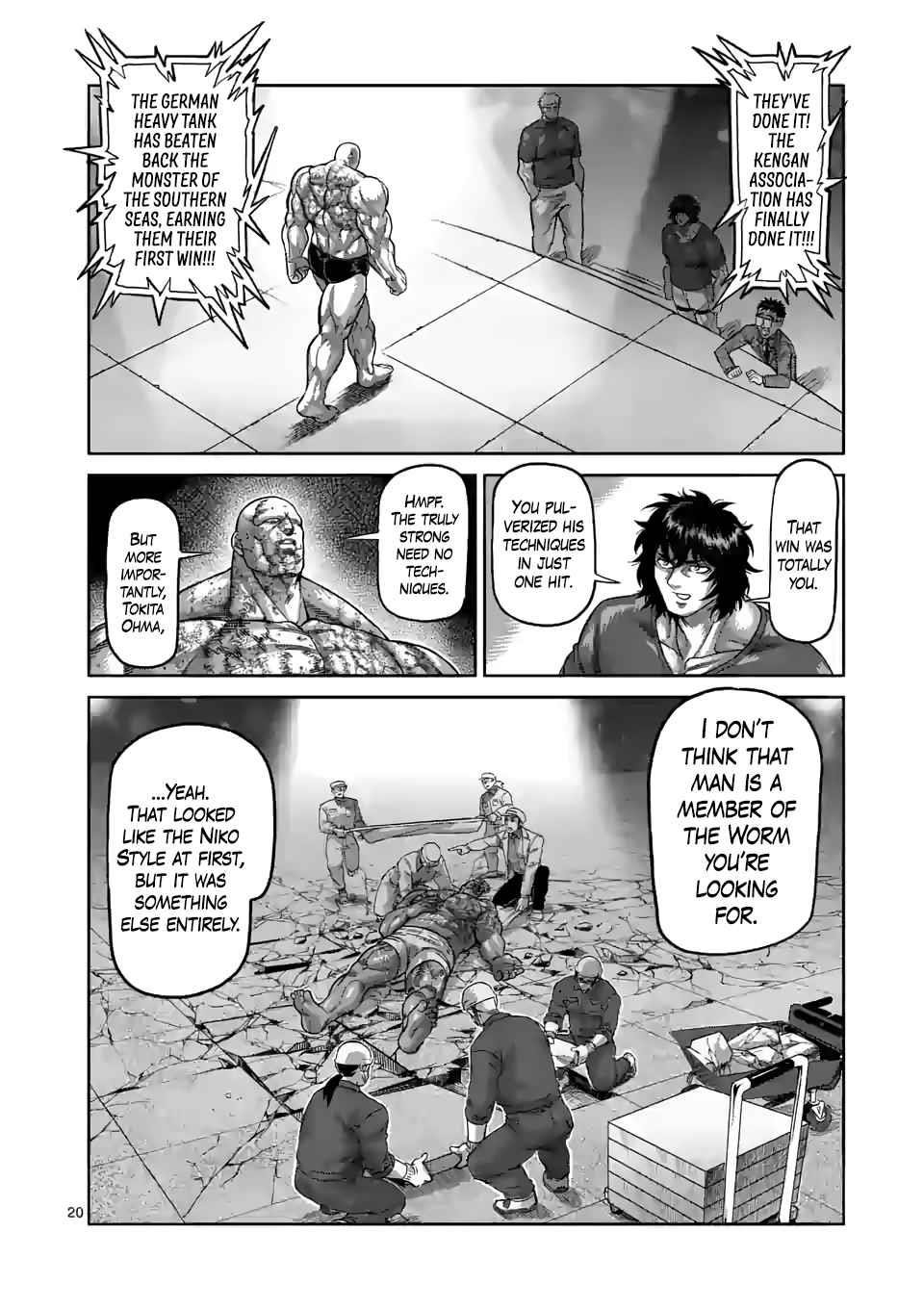 Kengan Omega Chapter 75 - Page 20 in English