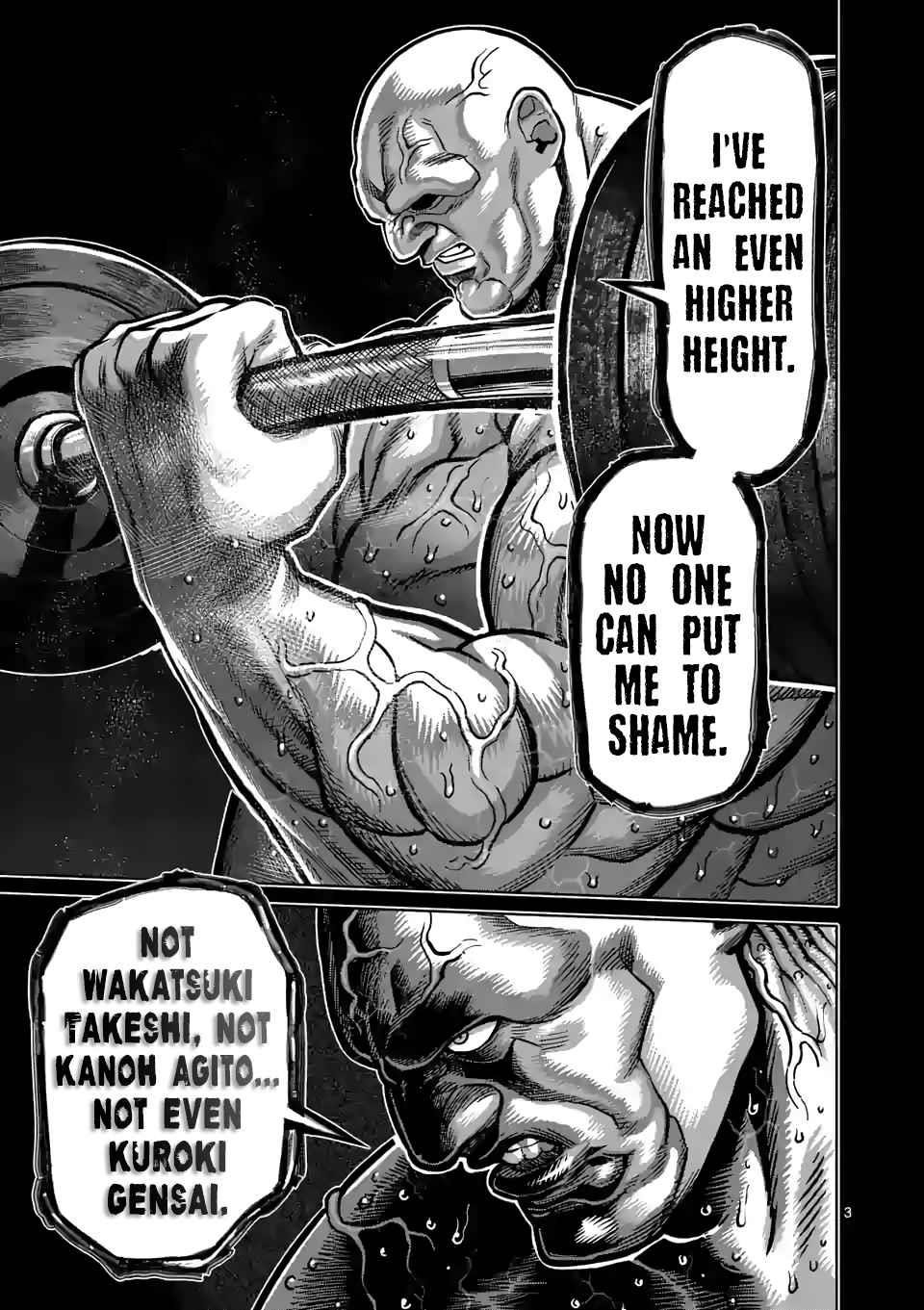 Kengan Omega Chapter 75 - Page 3 in English