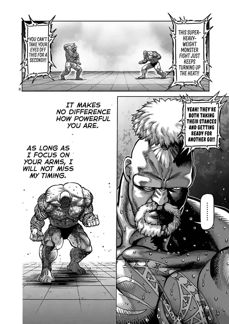 Kengan Omega Chapter 75 - Page 8 in English