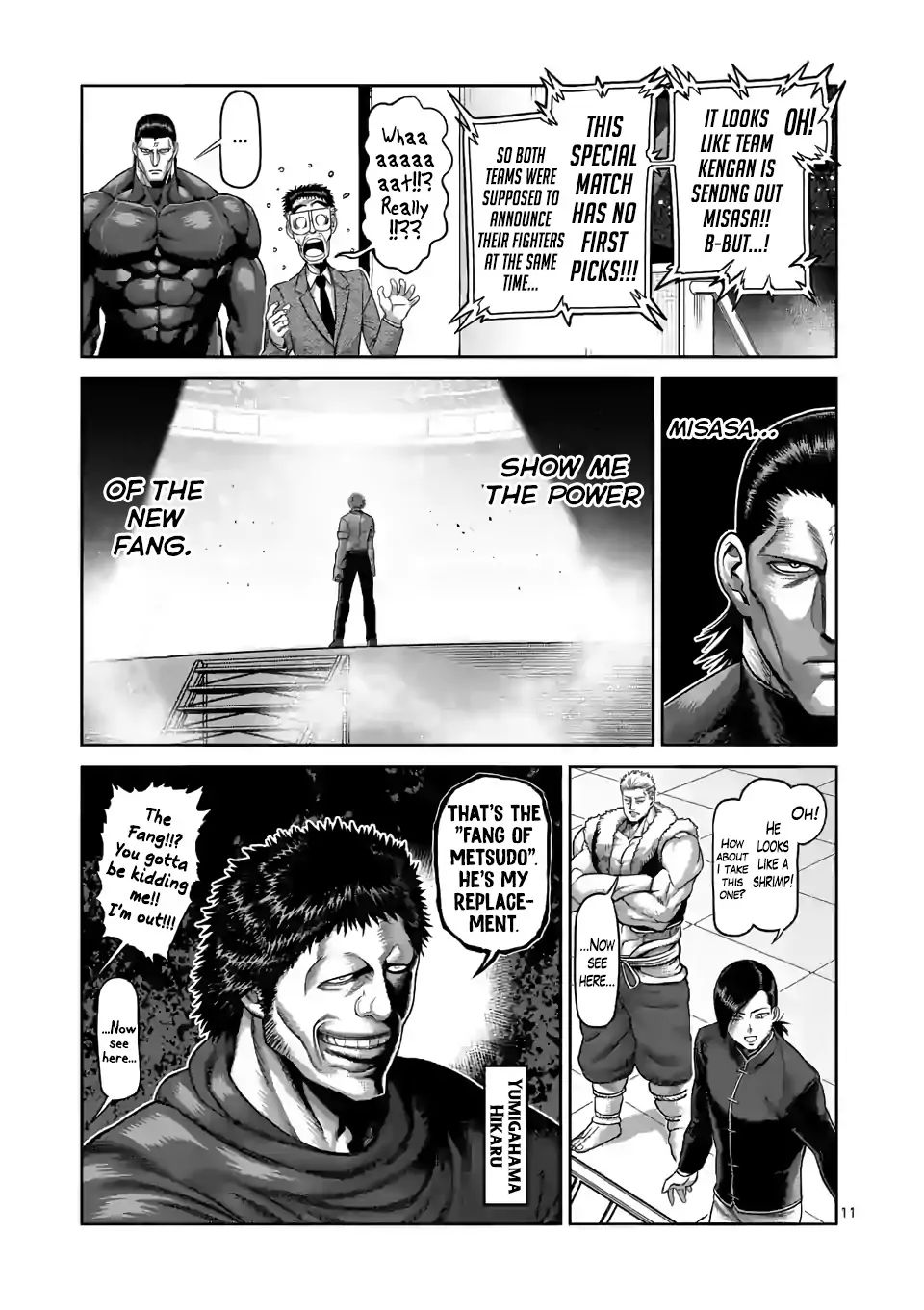 Kengan Omega Chapter 76 - Page 11 in English