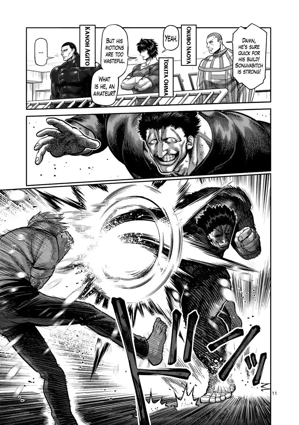 Kengan Omega Chapter 77 - Page 11 in English