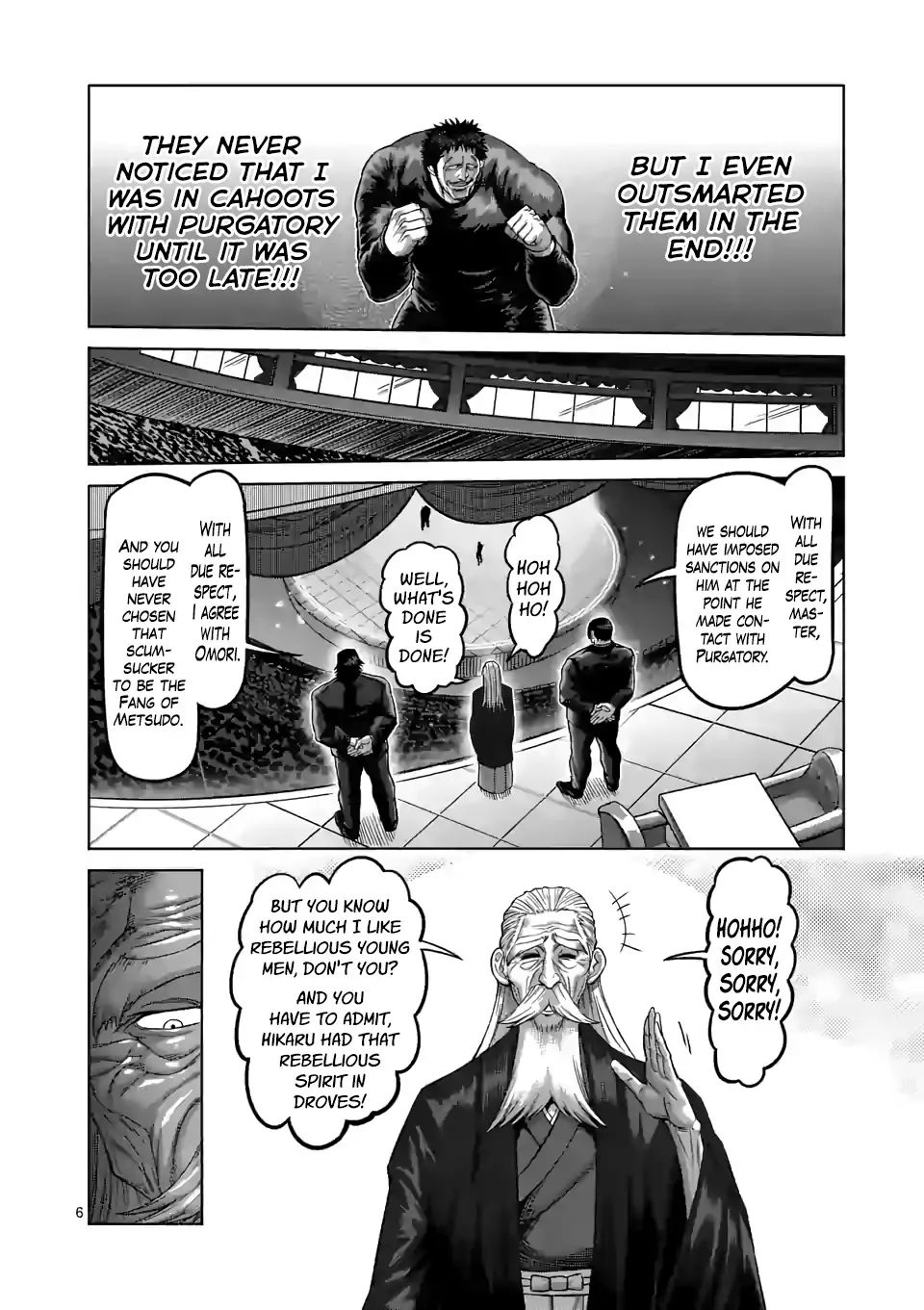 Kengan Omega Chapter 77 - Page 6 in English