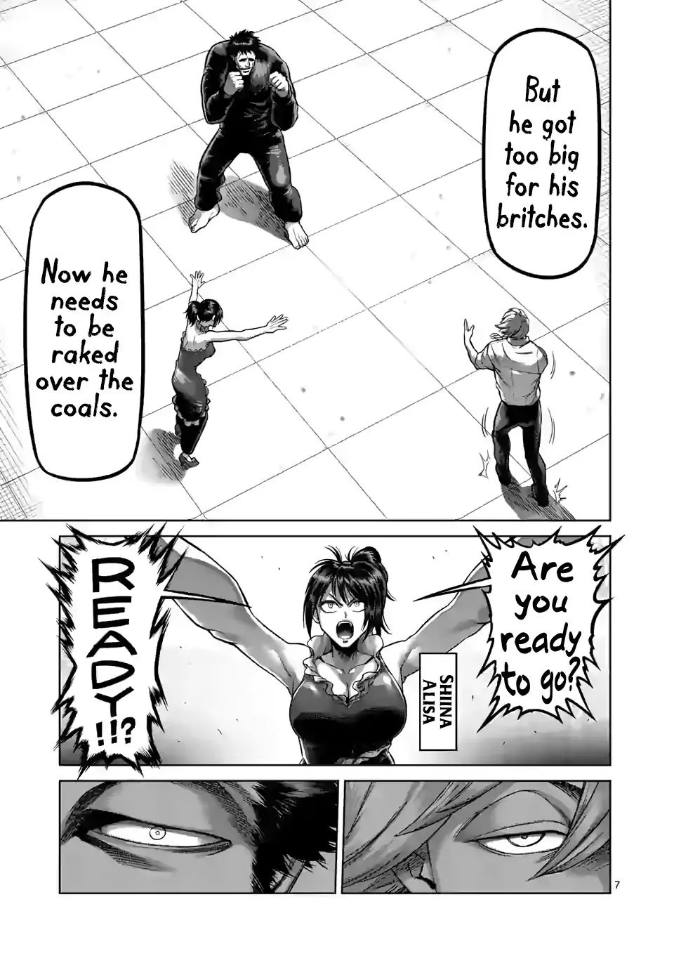 Kengan Omega Chapter 77 - Page 7 in English