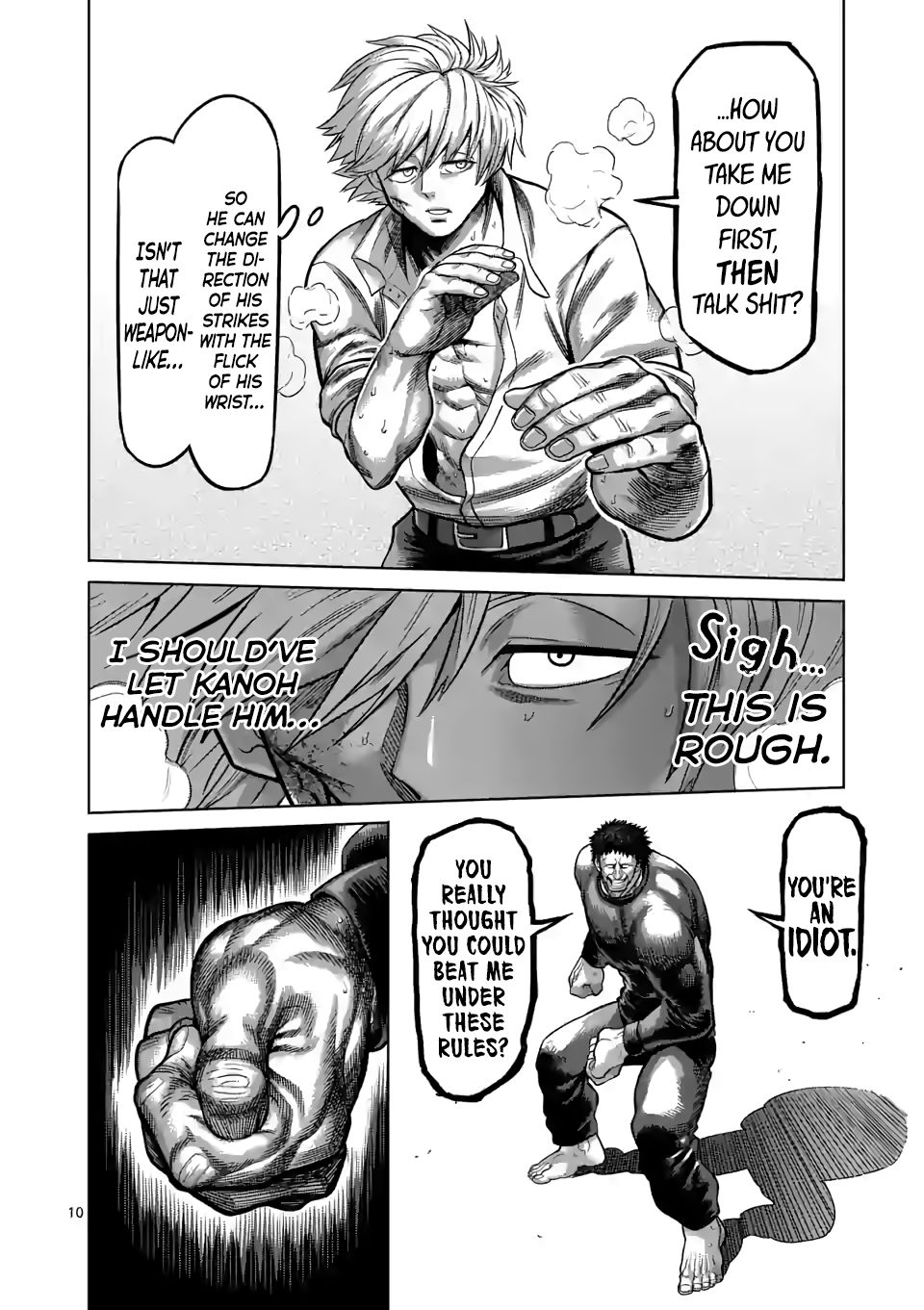 Kengan Omega Chapter 78 - Page 10 in English