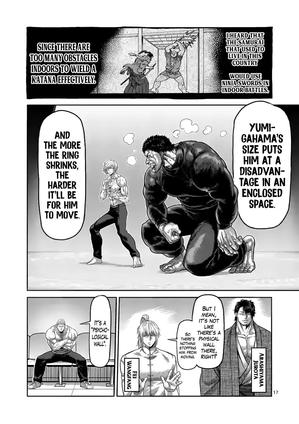 Kengan Omega Chapter 79 - Page 17 in English