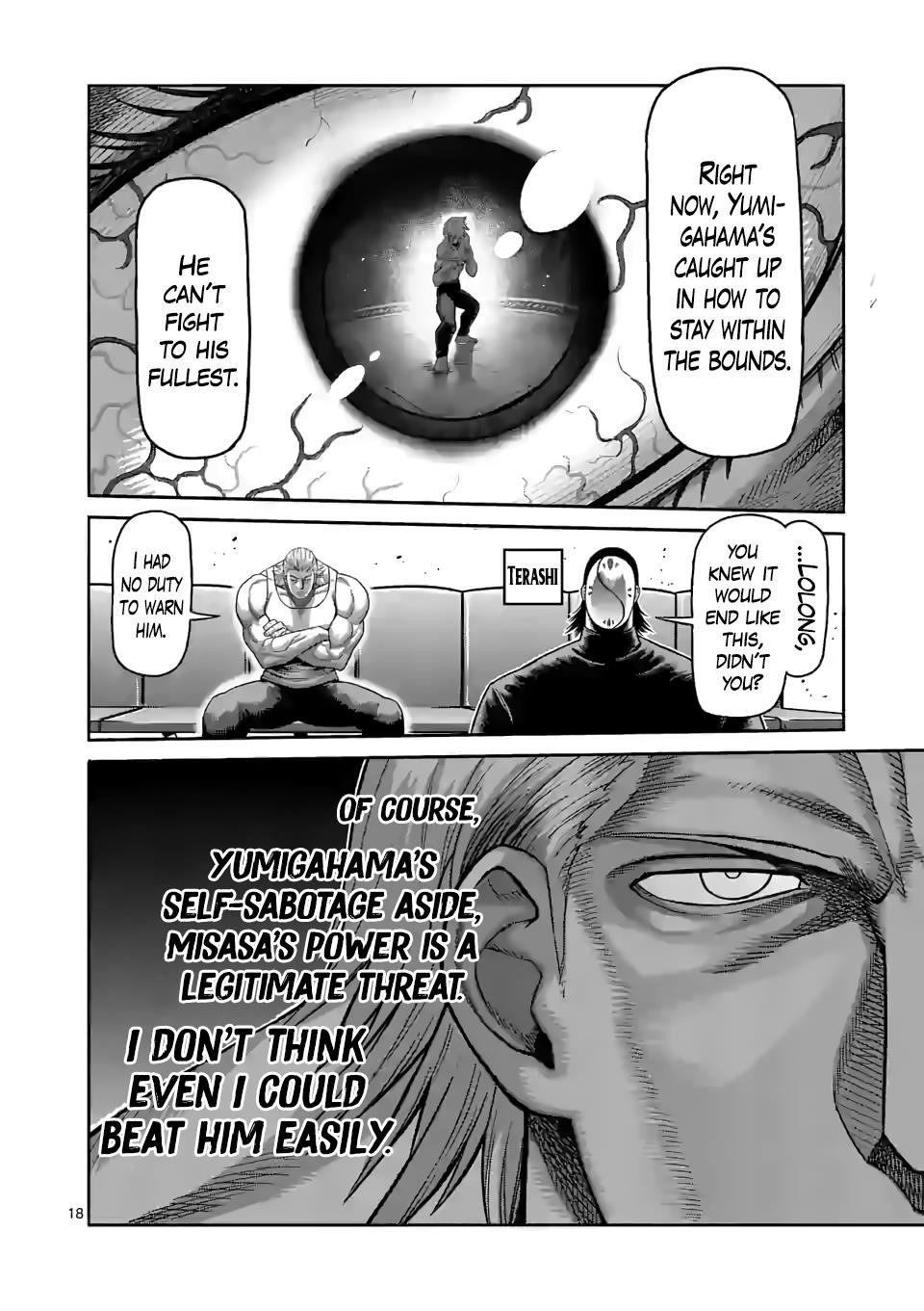 Kengan Omega Chapter 79 - Page 18 in English