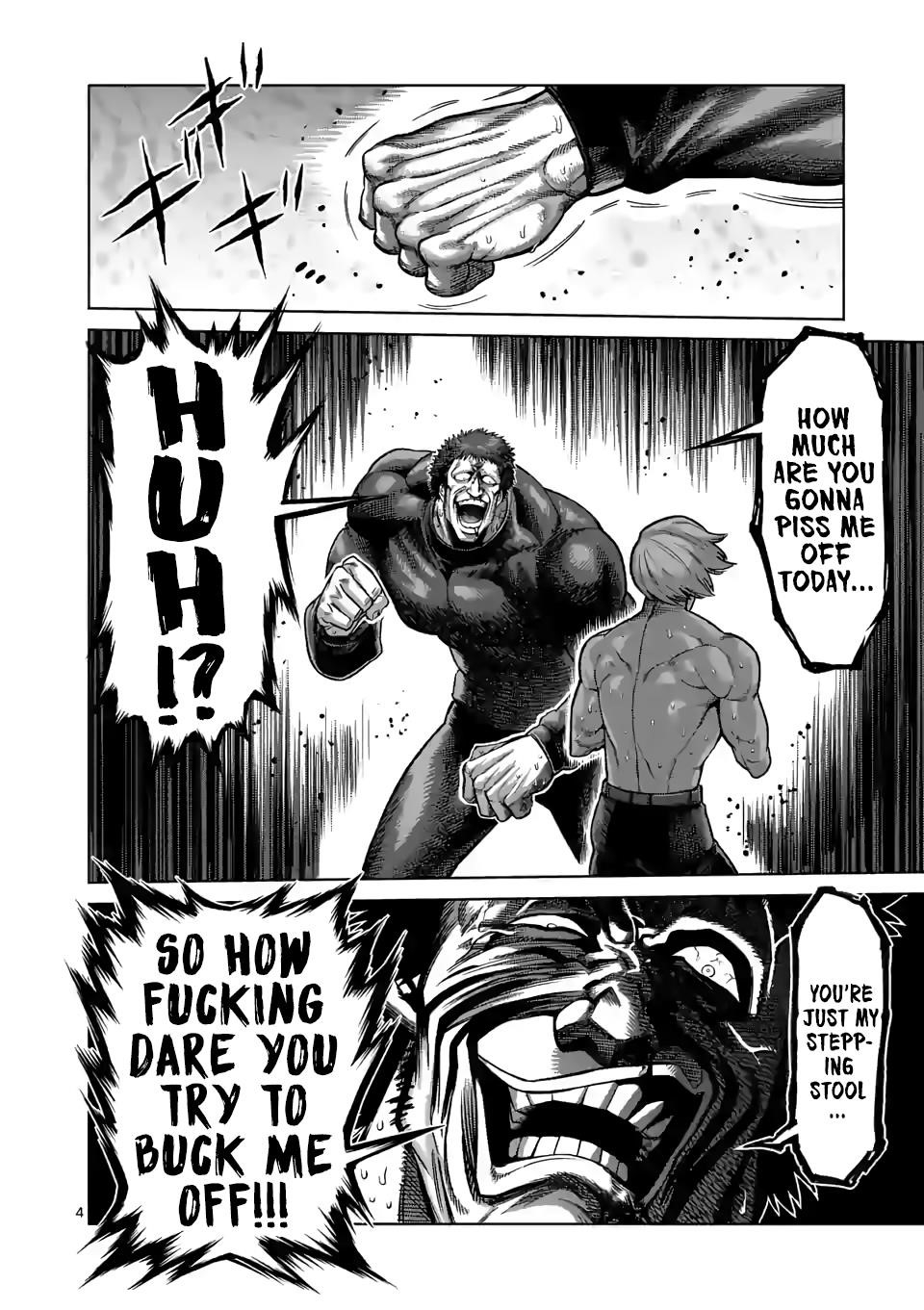 Kengan Omega Chapter 79 - Page 4 in English