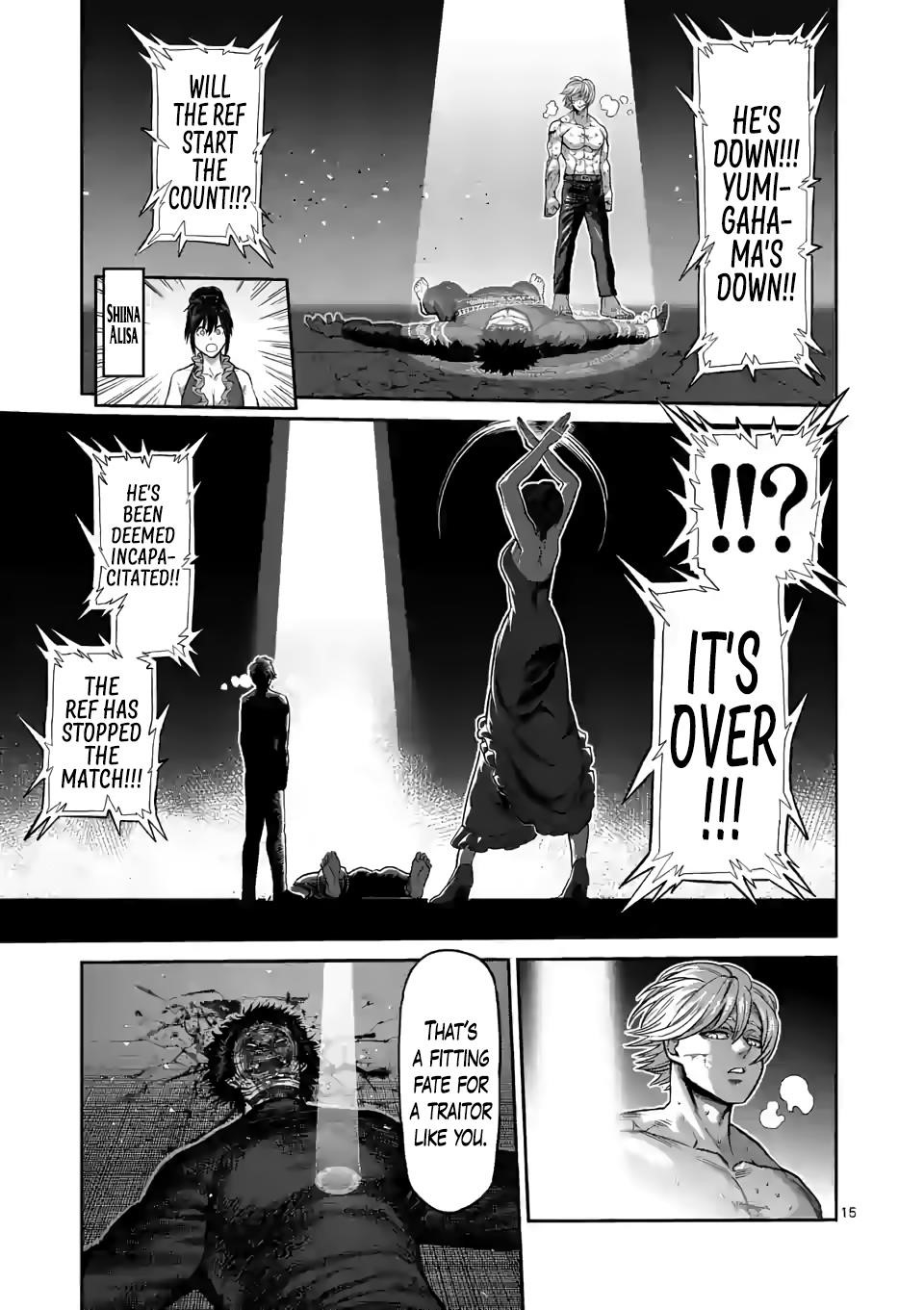 Kengan Omega Chapter 80 - Page 15 in English