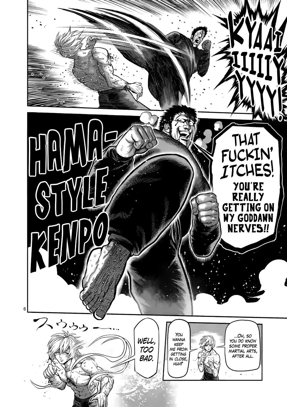 Kengan Omega Chapter 80 - Page 6 in English