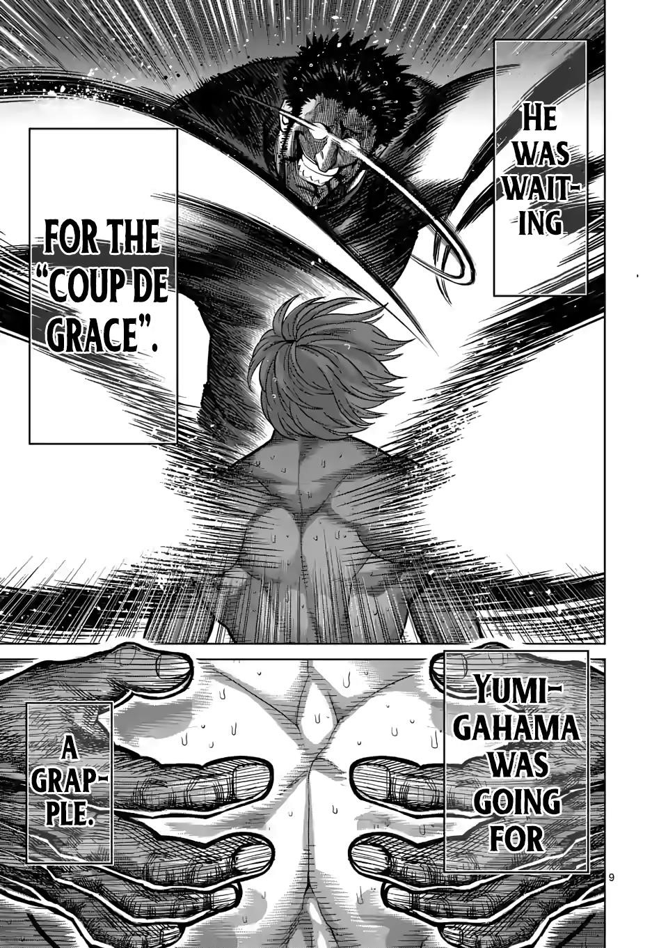 Kengan Omega Chapter 80 - Page 9 in English
