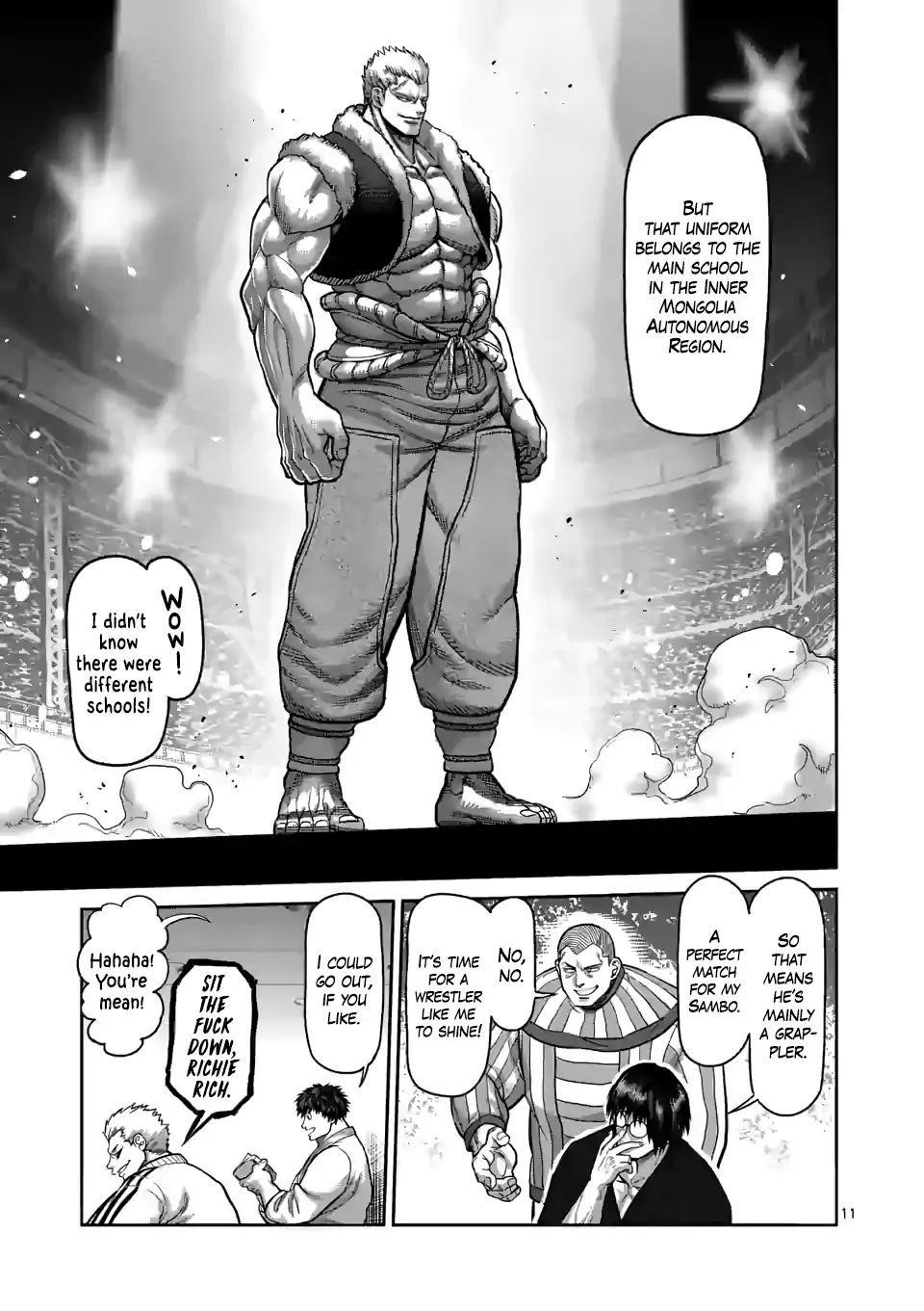 Kengan Omega Chapter 81 - Page 11 in English