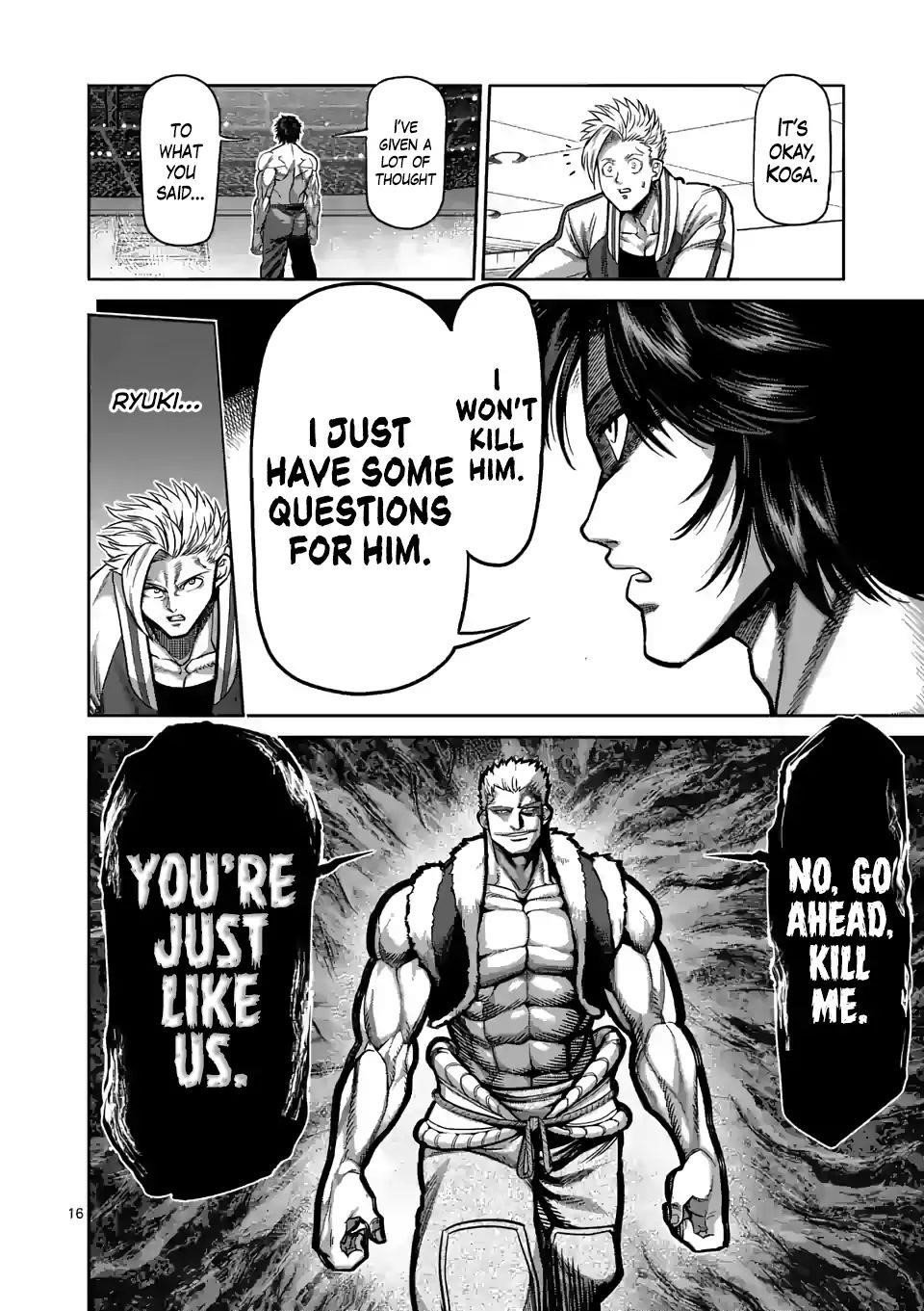 Kengan Omega Chapter 81 - Page 16 in English