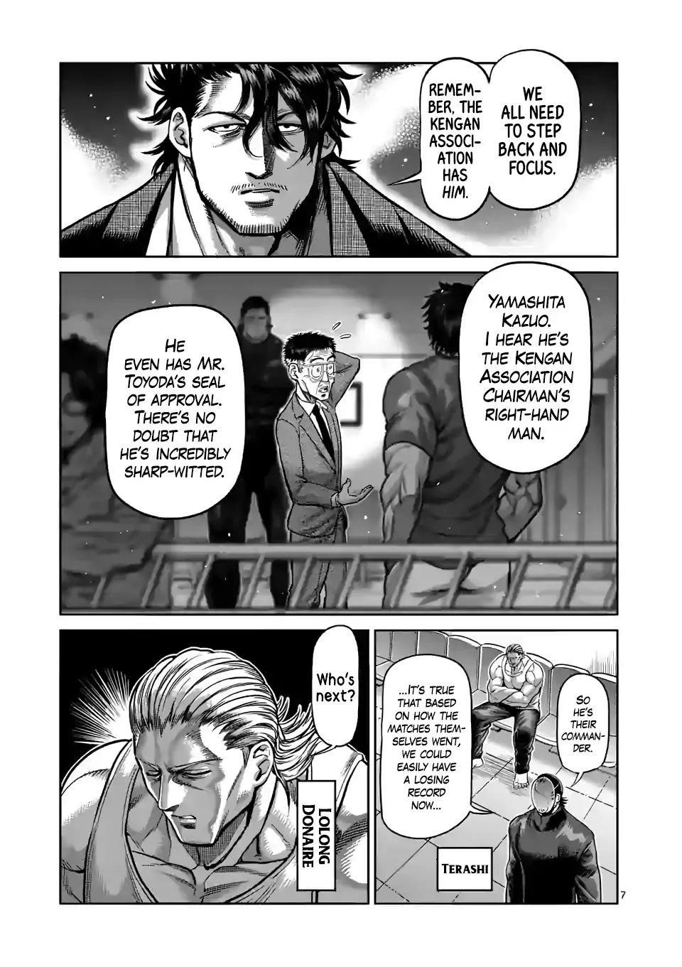 Kengan Omega Chapter 81 - Page 7 in English