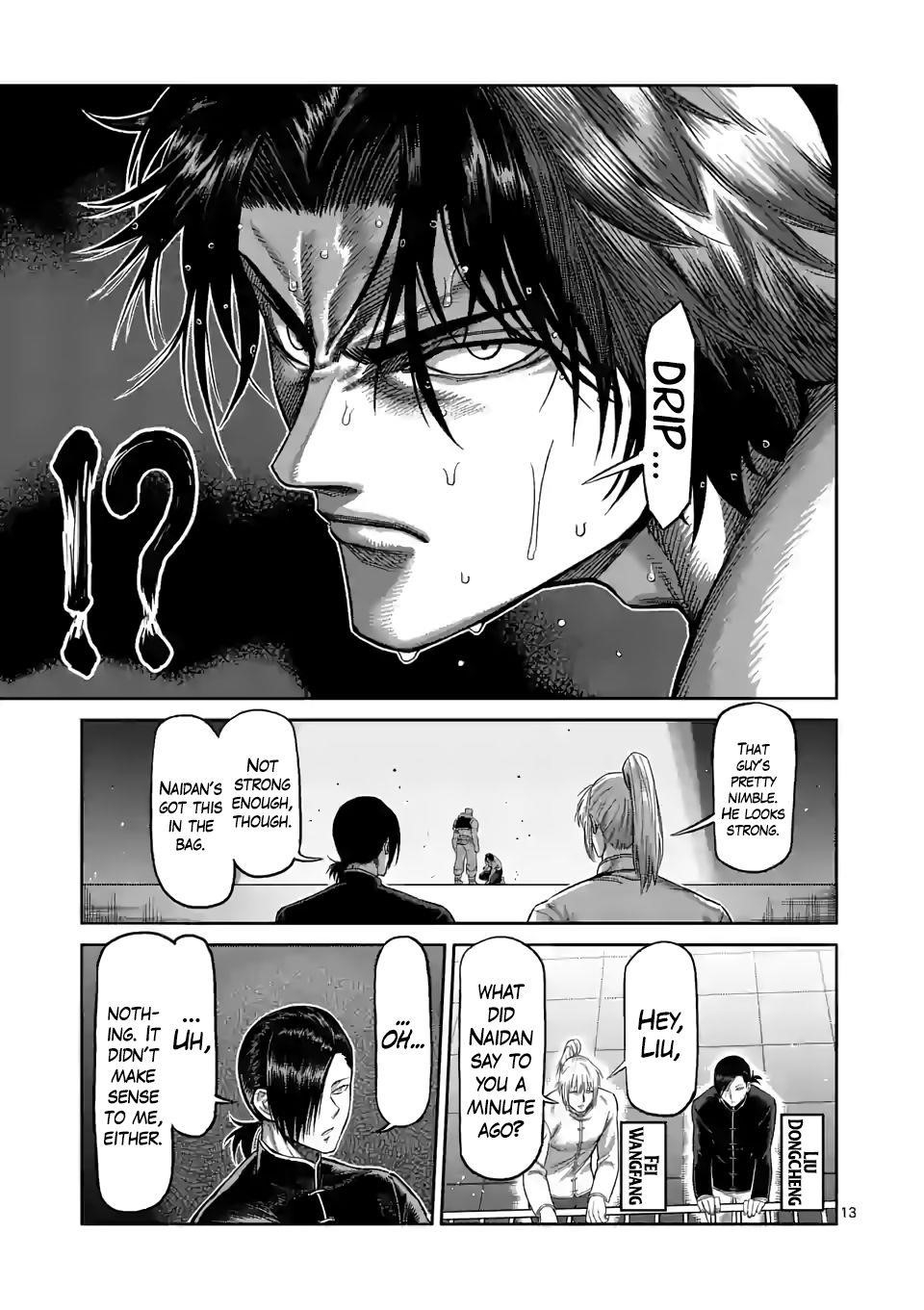 Kengan Omega Chapter 82 - Page 13 in English