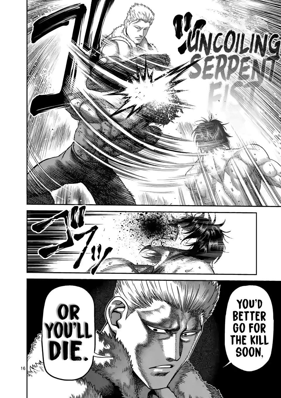 Kengan Omega Chapter 82 - Page 16 in English