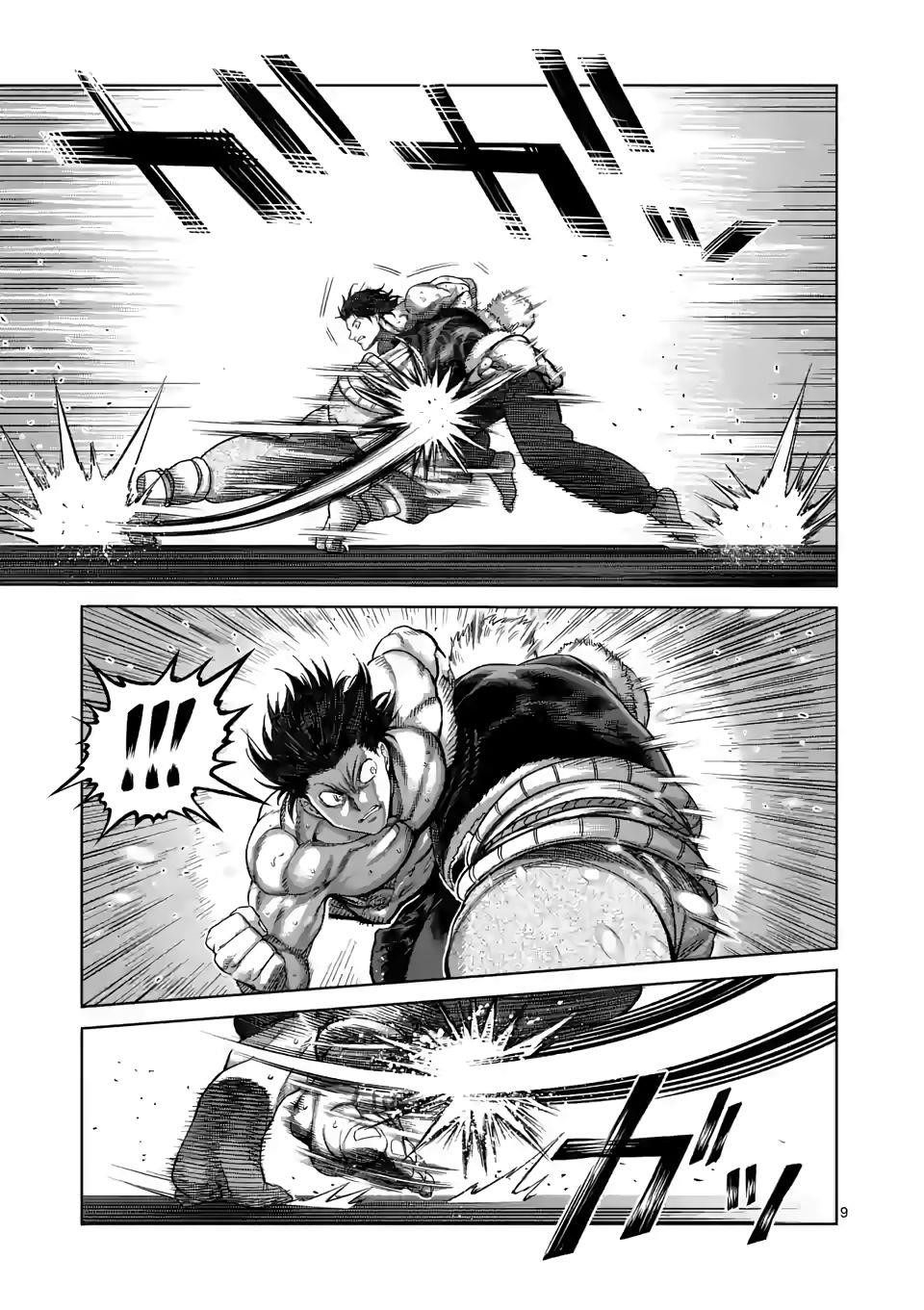 Kengan Omega Chapter 82 - Page 9 in English